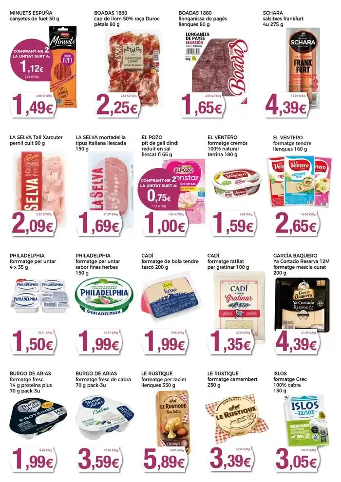 Catálogo de Preus valids fins al 17 de maig 28 de abril al 17 de mayo 2025 - Página 11