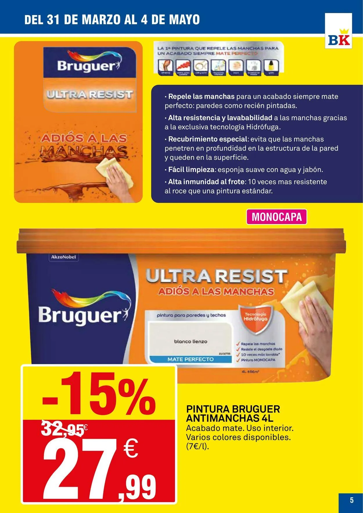 Catálogo de Bricoking Oferta actual 28 de abril al 12 de mayo 2025 - Página 5