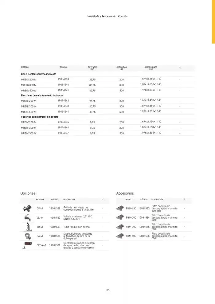 Catálogo de Catálogo Hostelería y Restauración 3 de marzo al 3 de junio 2025 - Página 115