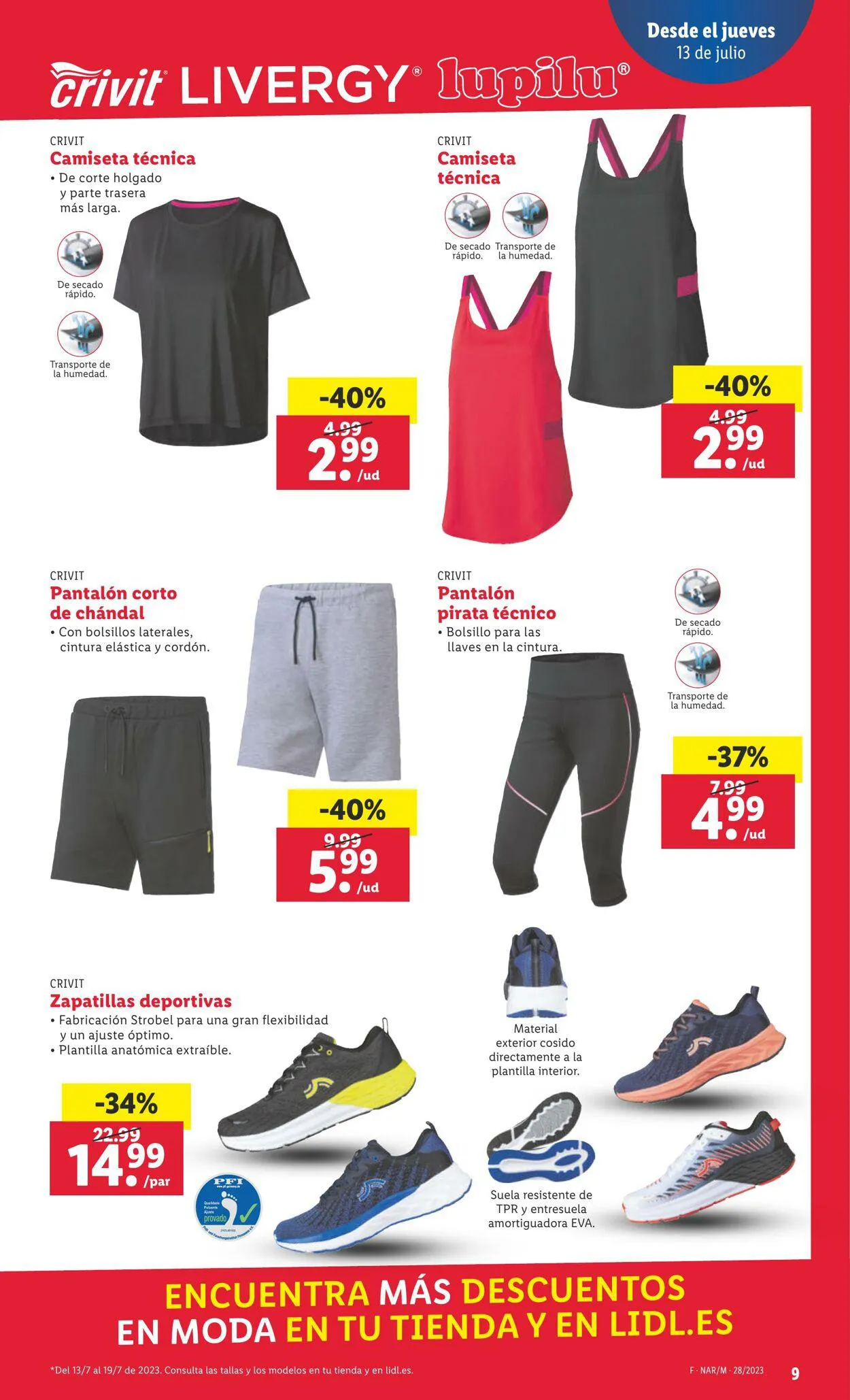 Catálogo de Lidl Oferta actual 13 de julio al 19 de julio 2023 - Página 9