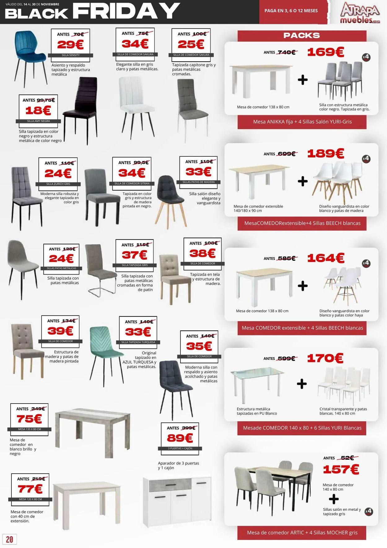 Catálogo de Atrapamuebles Oferta actual 15 de diciembre al 29 de diciembre 2025 - Página 20