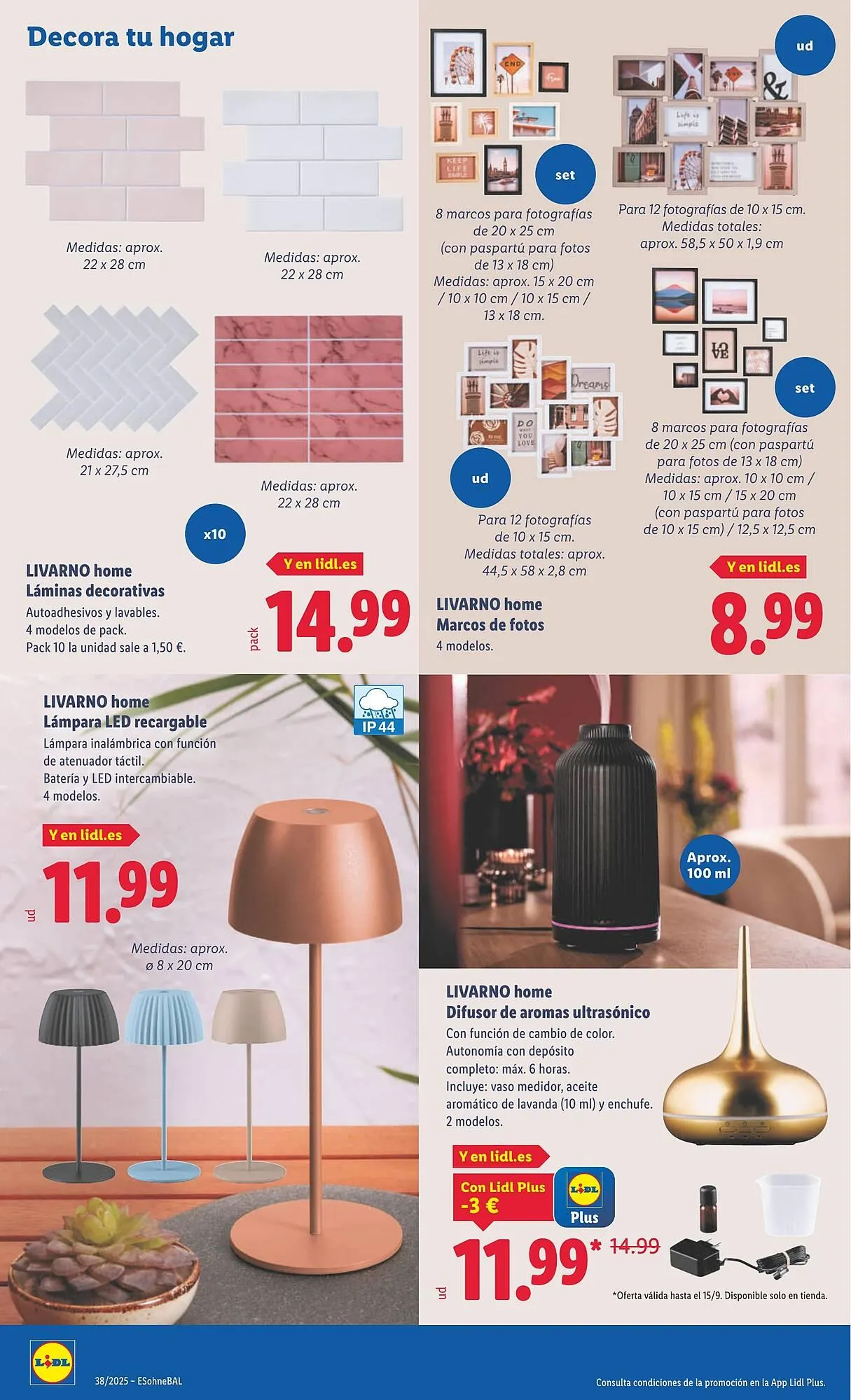 Catálogo de Catálogo Lidl 15 de septiembre al 21 de septiembre 2025 - Página 10