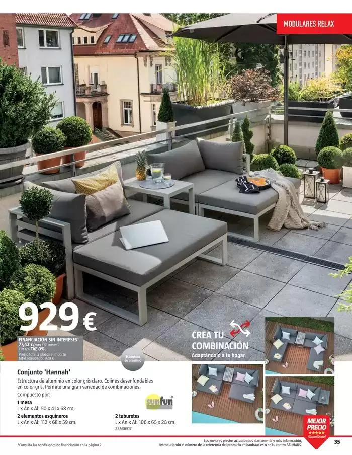 Catálogo de VERANO. Jardín, terraza, balcón.  26 de marzo al 20 de abril 2025 - Página 35