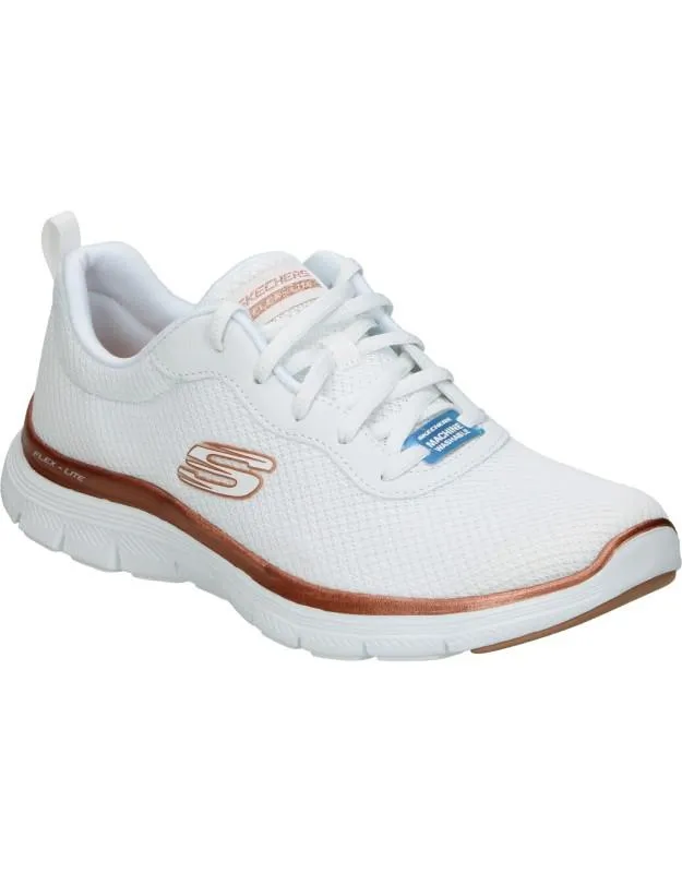 Zapatillas para mujer SKECHERS 149303-wtrg blanco