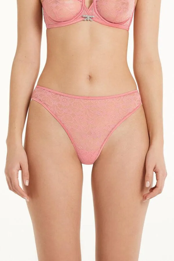 Braguita Brasileña Pearl Pink Lace