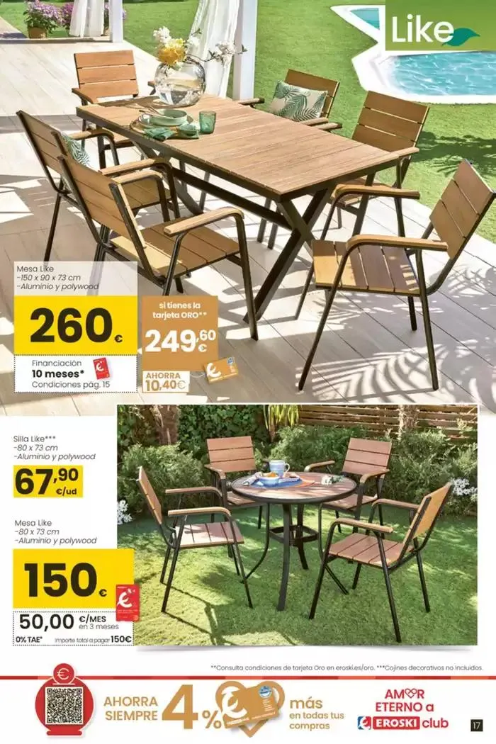 Catálogo de Terraza y jardín  3 de abril al 30 de abril 2025 - Página 17