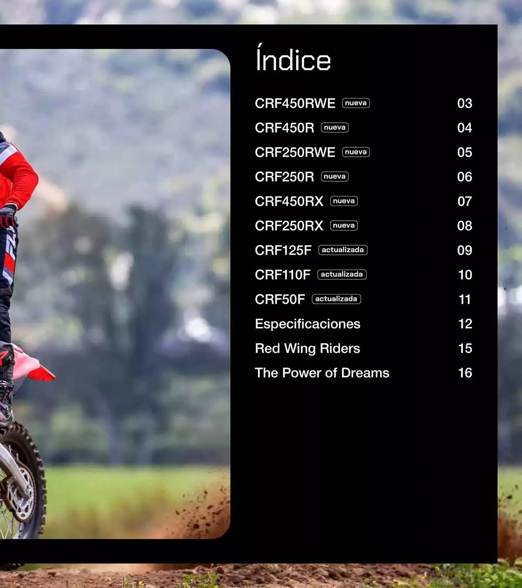 Catálogo de Folleto Honda 14 de mayo al 31 de diciembre 2025 - Página 4