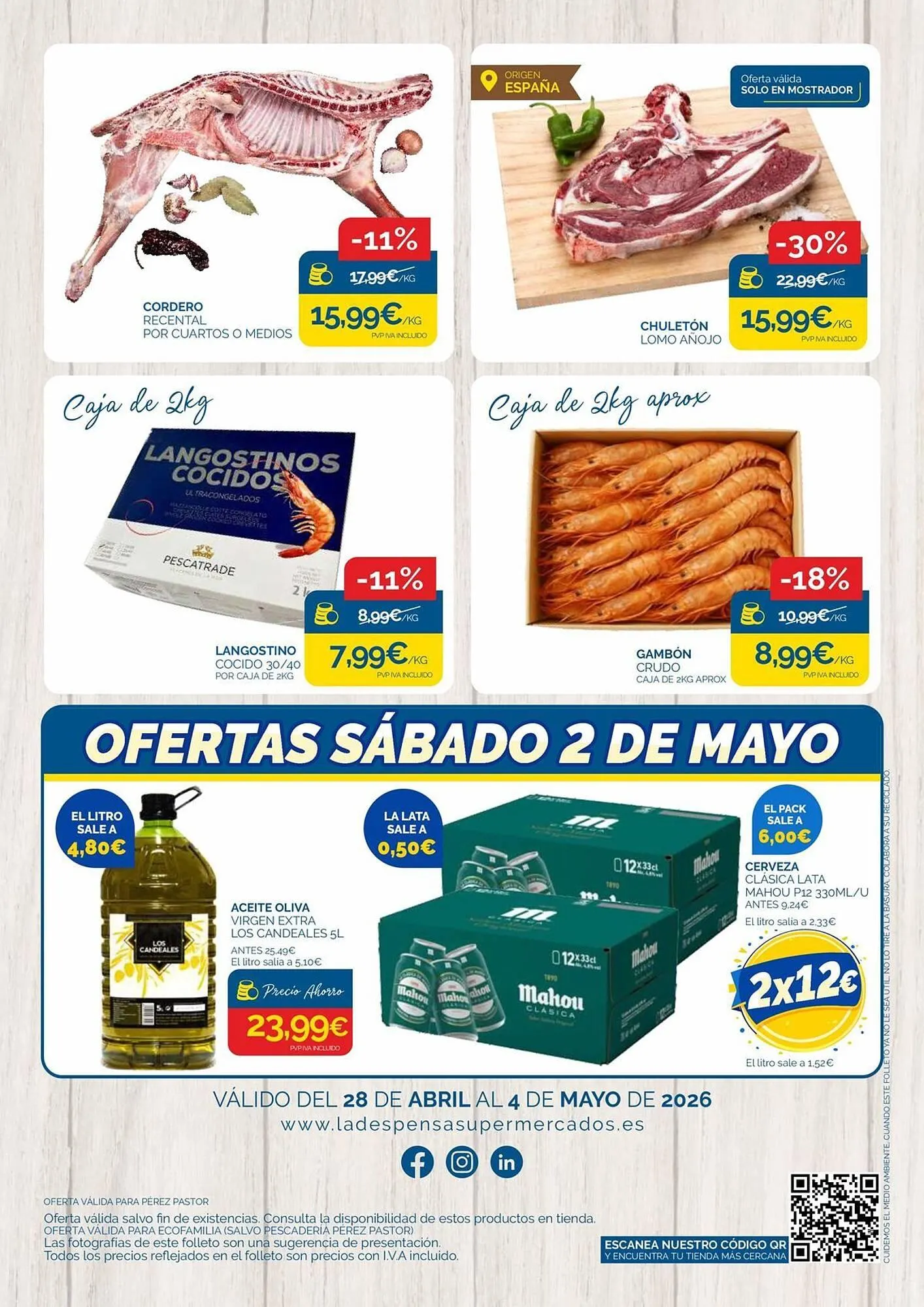 Catálogo de Folleto Cash Ecofamilia 28 de abril al 4 de mayo 2026 - Página 8