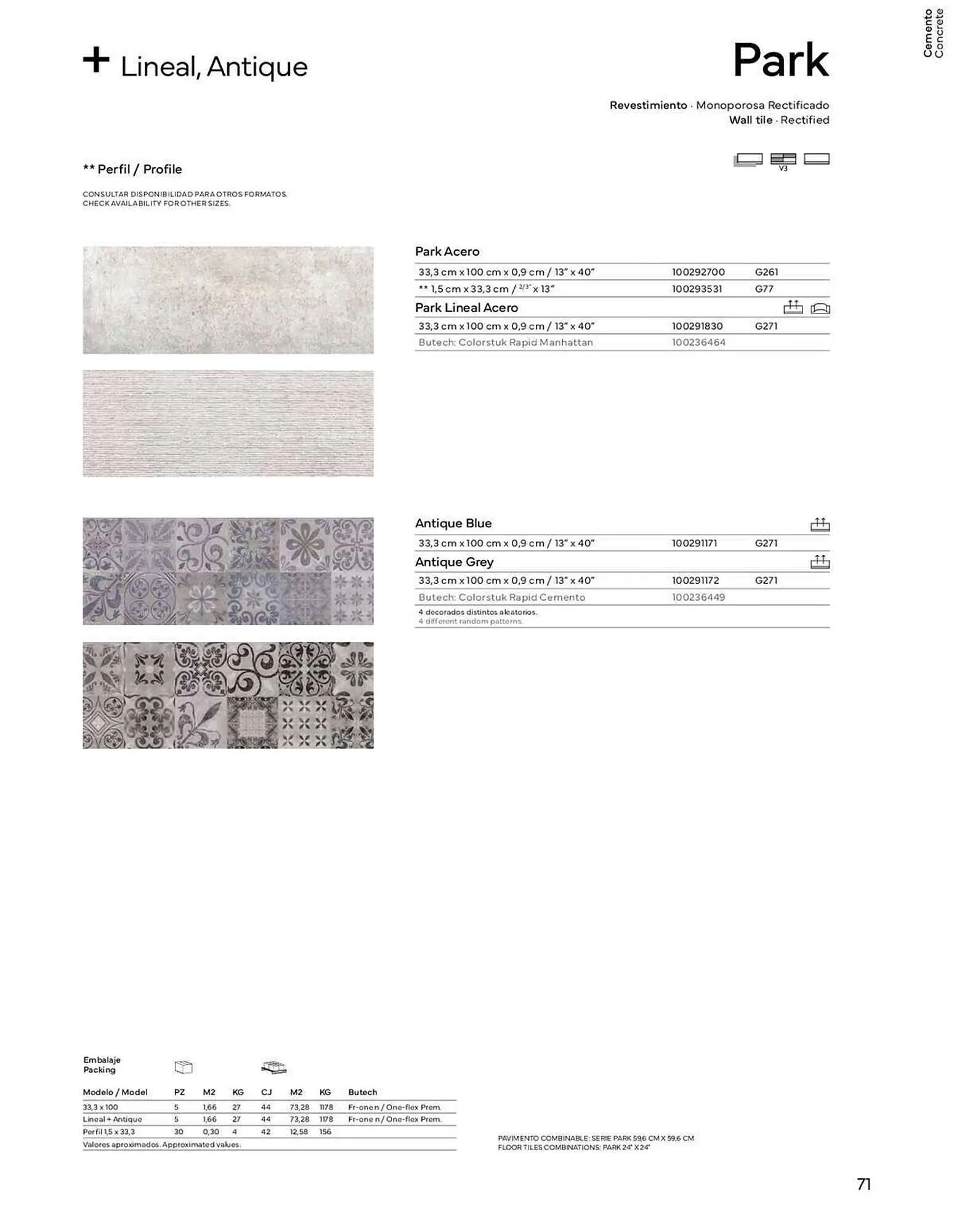 Catálogo de Folleto Porcelanosa 4 de enero al 1 de enero 2024 - Página 73