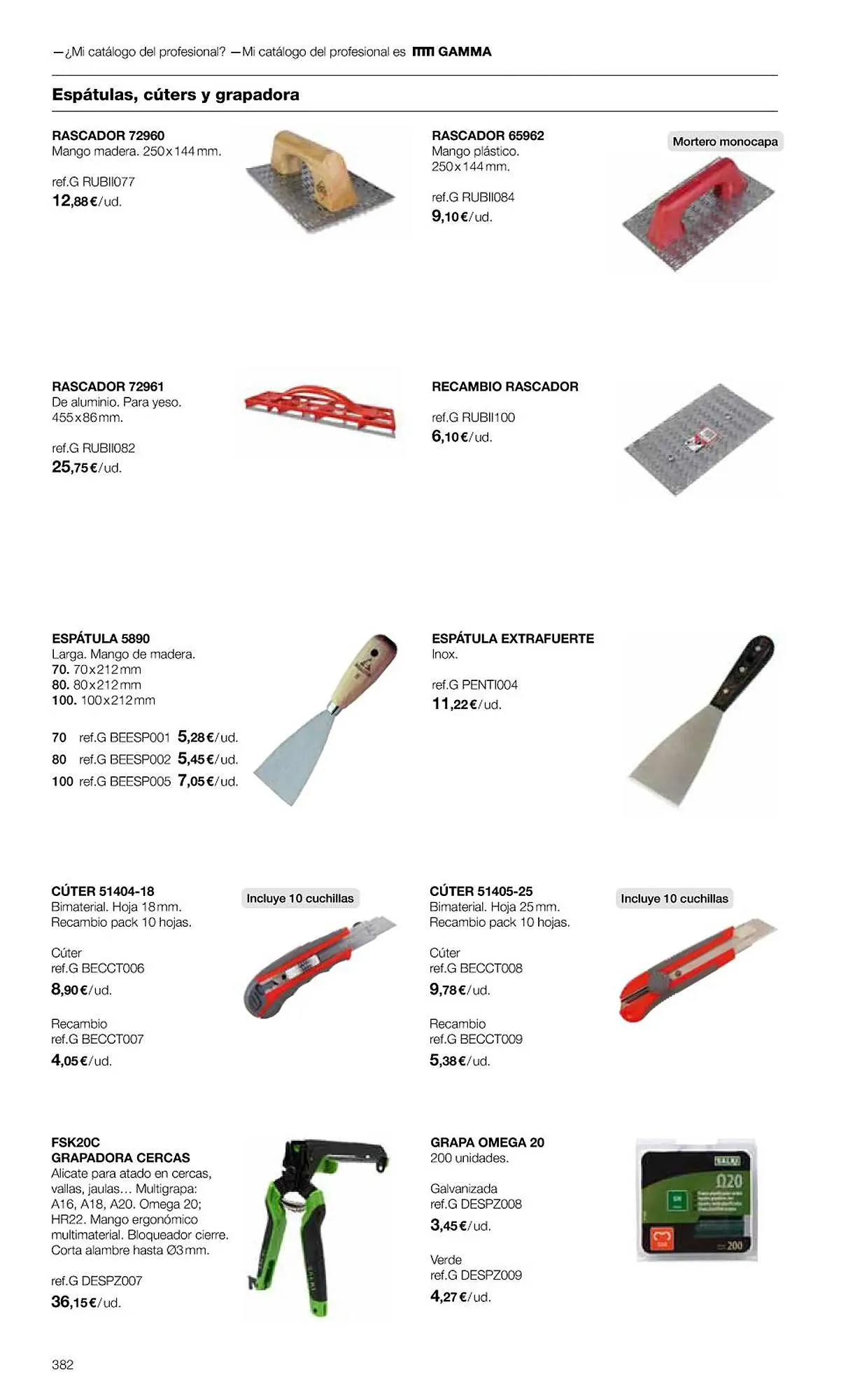 Catálogo de Folleto Grup Gamma 1 de febrero al 31 de diciembre 2023 - Página 384