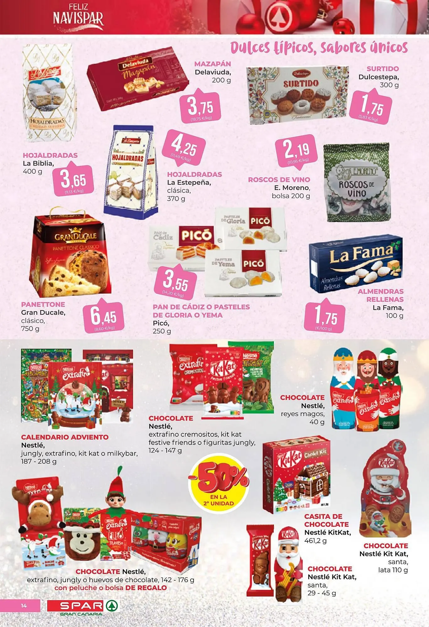 Catálogo de Folleto SPAR Gran Canaria 12 de diciembre al 25 de diciembre 2025 - Página 14