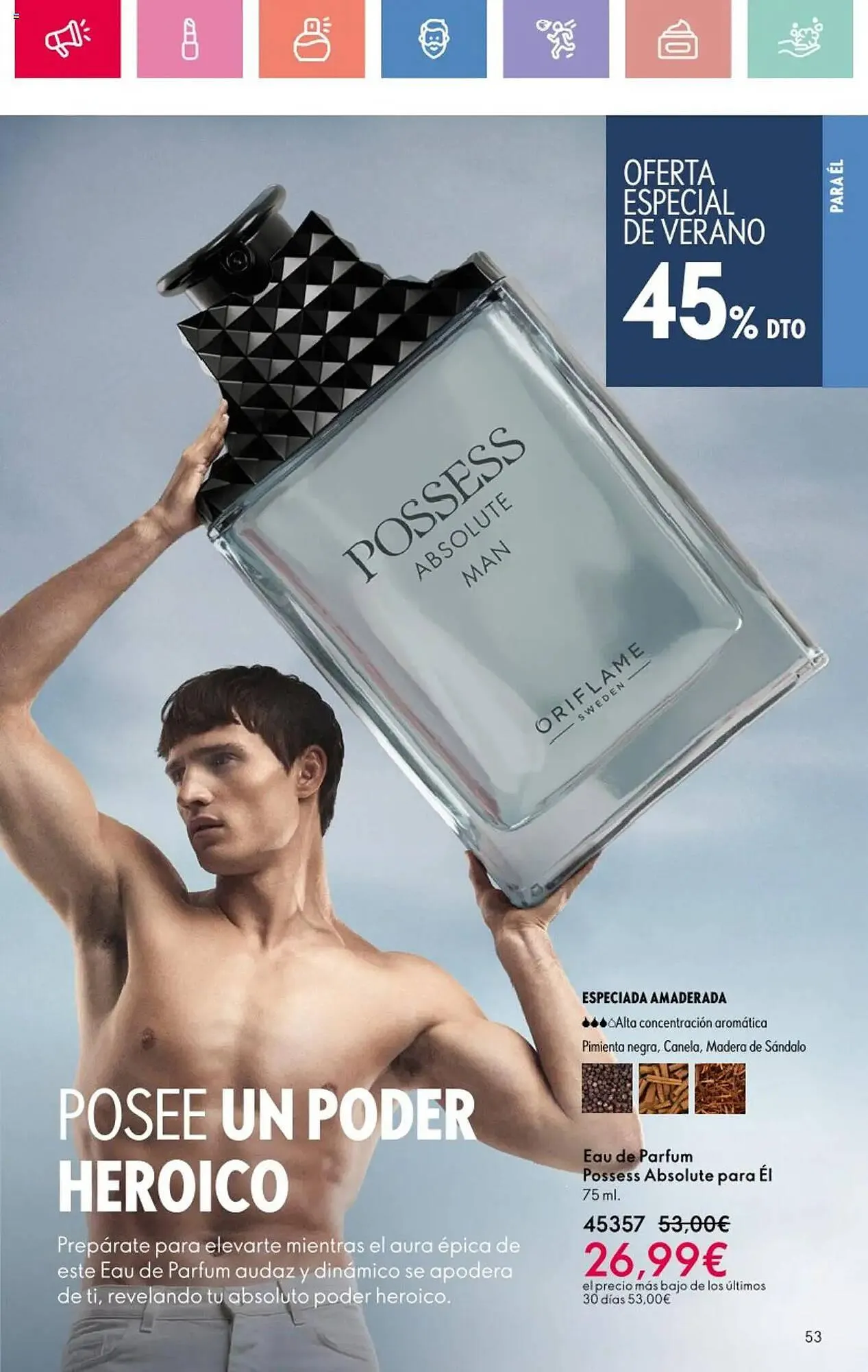Catálogo de Folleto Oriflame 22 de junio al 12 de julio 2025 - Página 53