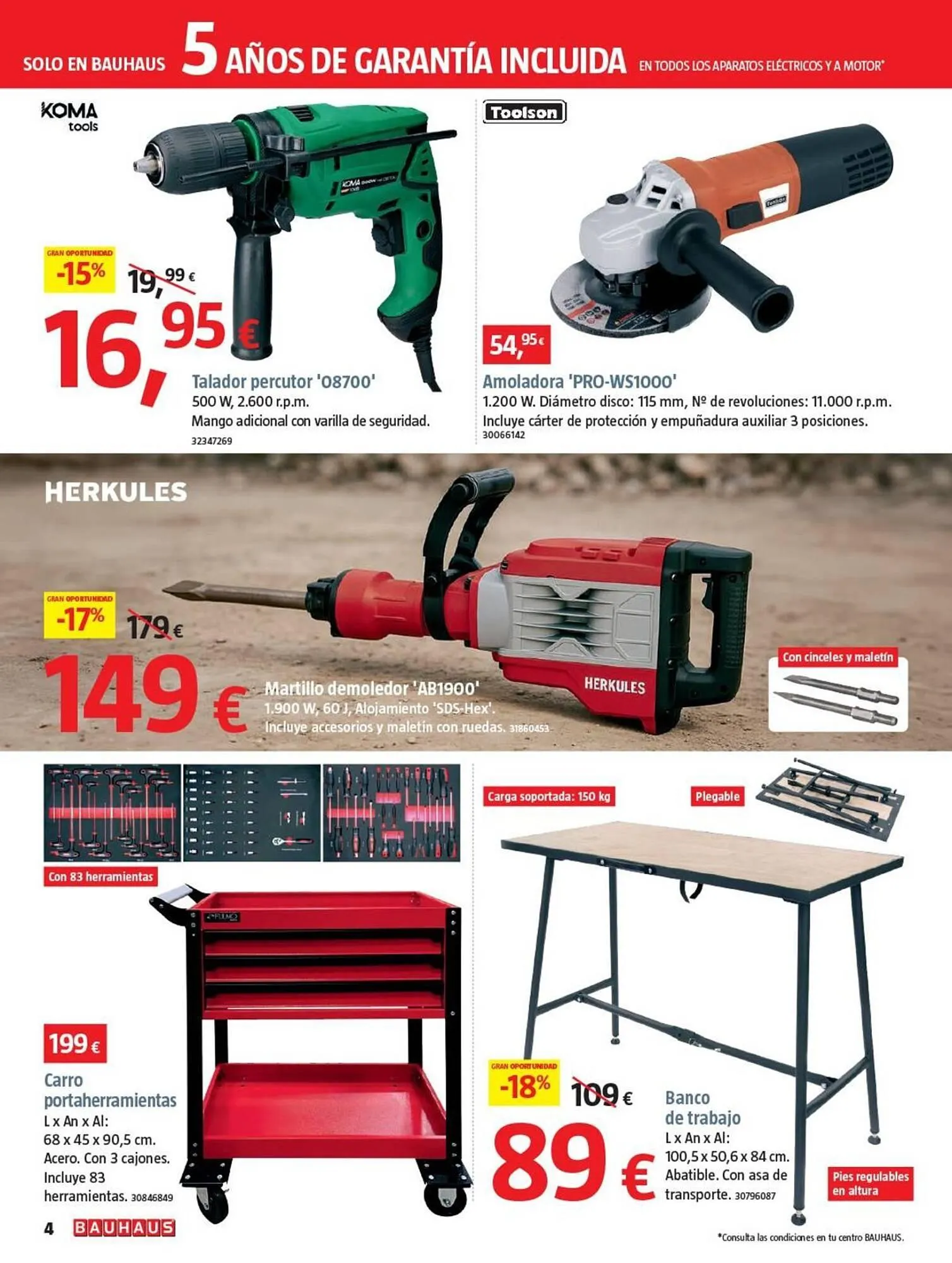 Catálogo de Catálogo Bauhaus 1 de enero al 28 de enero 2026 - Página 4