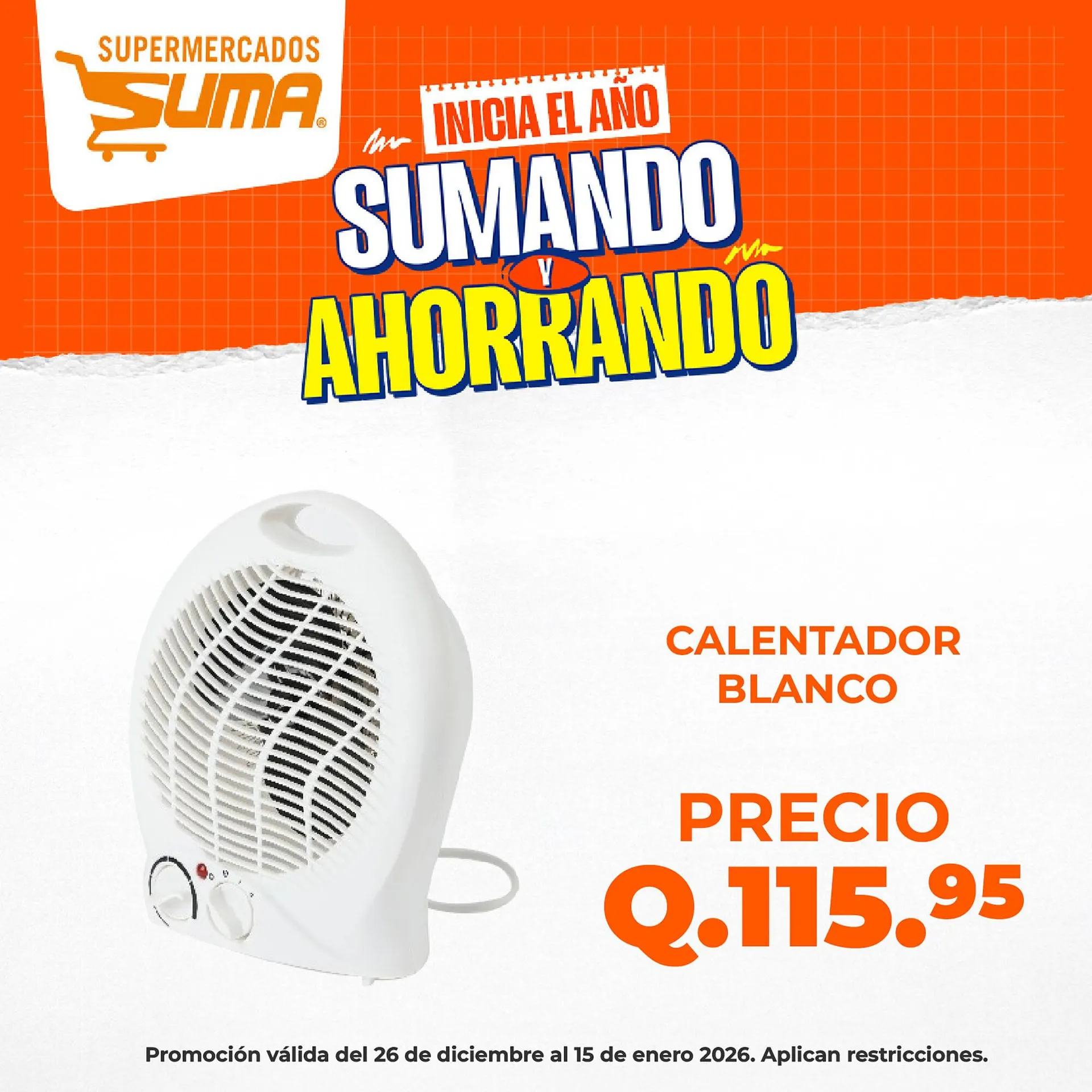 Catálogo de Folleto Suma Supermercados 26 de diciembre al 15 de enero 2026 - Página 2