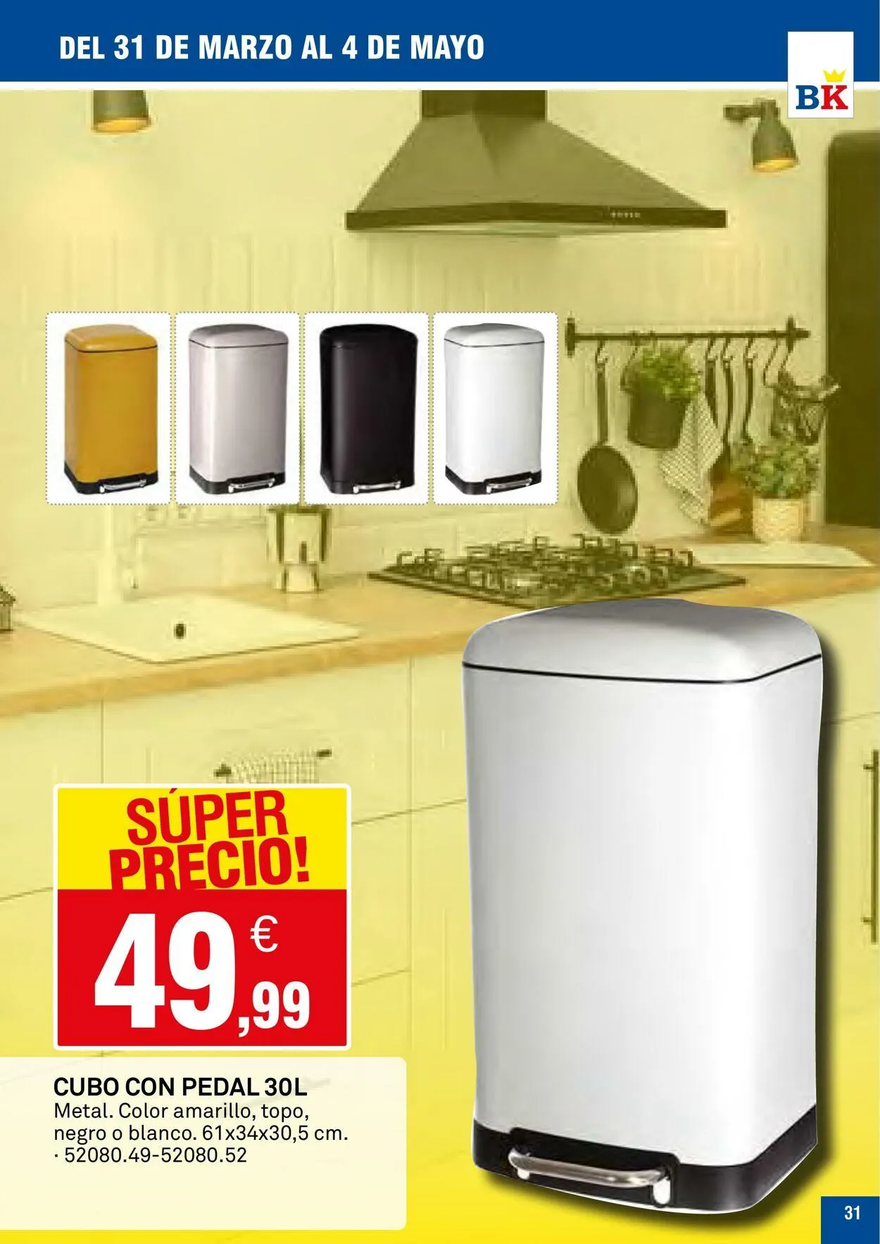 Catálogo de Bricoking Oferta actual 31 de marzo al 14 de abril 2025 - Página 31