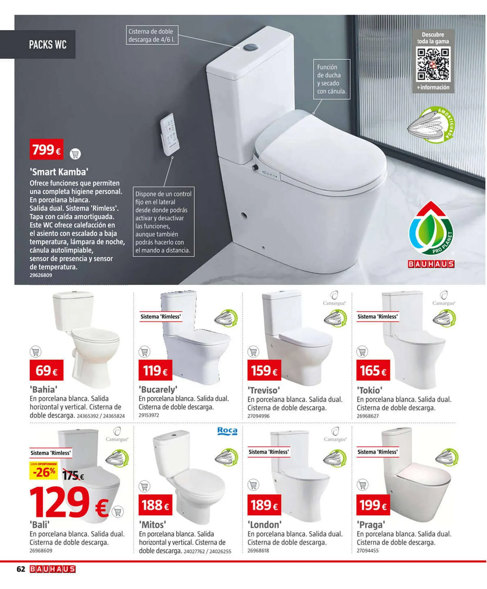 Catálogo de Folleto Bauhaus 26 de enero al 31 de diciembre 2023 - Página 62