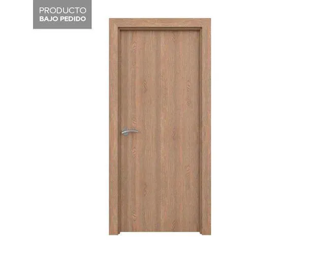 Puerta de Interior huelva melamina roble derecha 203 x 72,5 cm