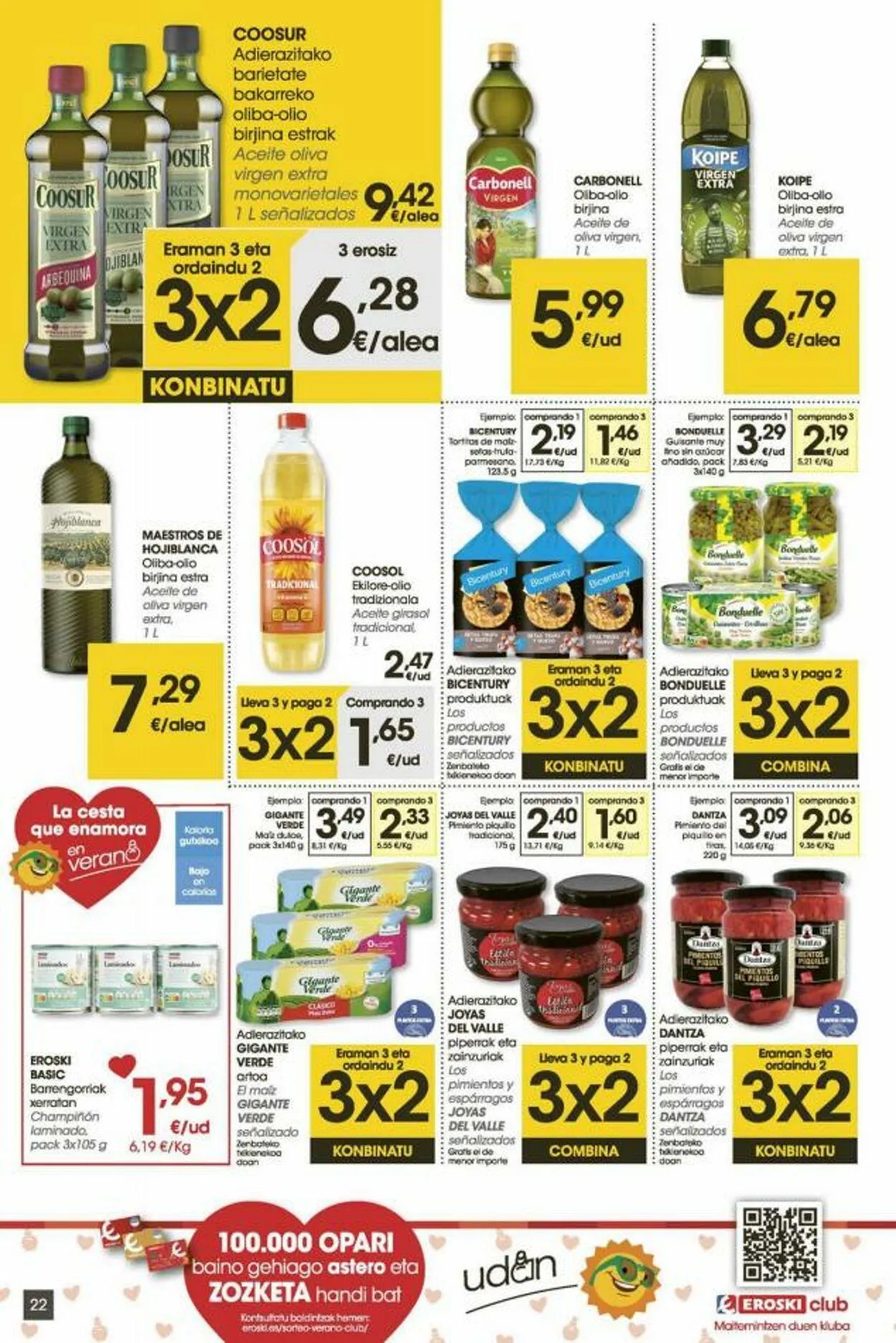 Catálogo de Eroski Oferta actual 24 de junio al 8 de julio 2025 - Página 22