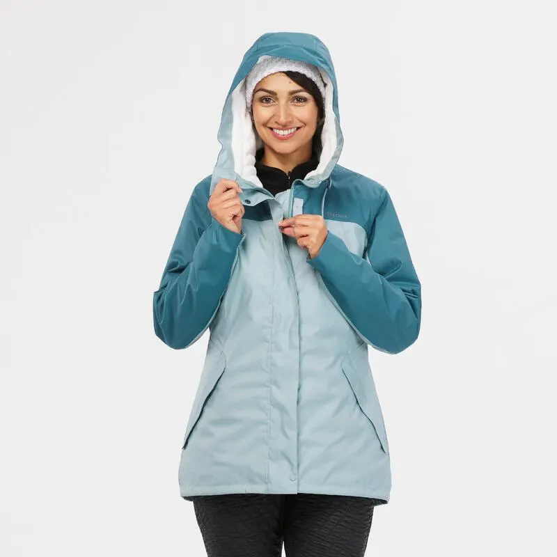 Abrigo de montaña y nieve impermeable Mujer Quechua SH100