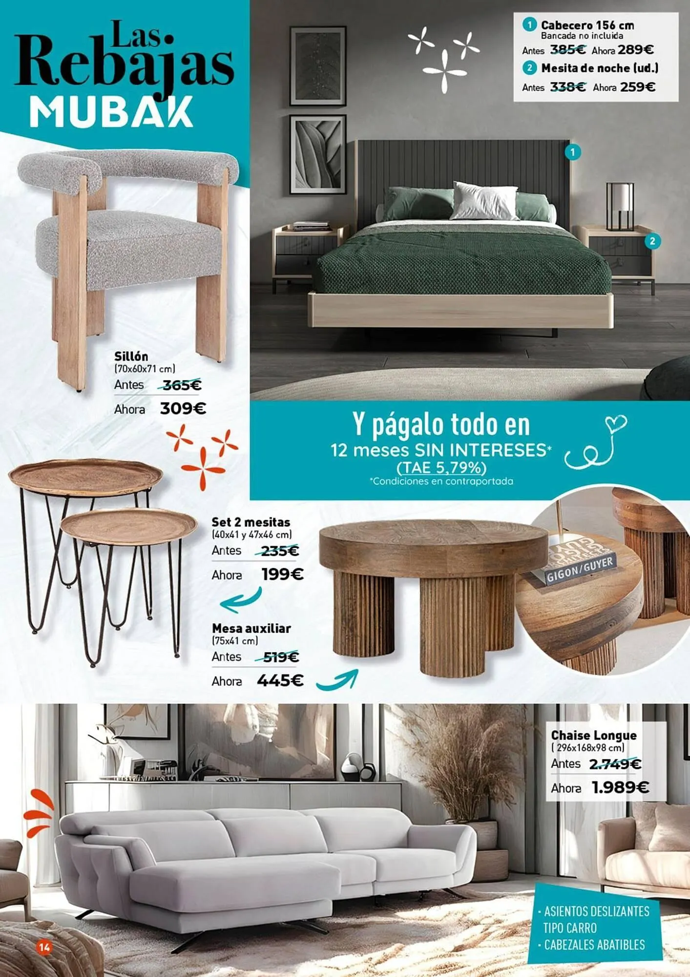 Catálogo de Folleto Mubak 1 de julio al 31 de agosto 2025 - Página 14