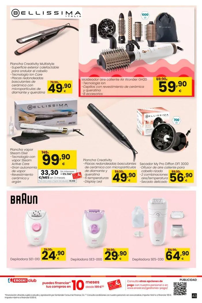 Catálogo de Vive el verano HIPERMERCADOS EROSKI 13 de junio al 10 de julio 2024 - Página 43