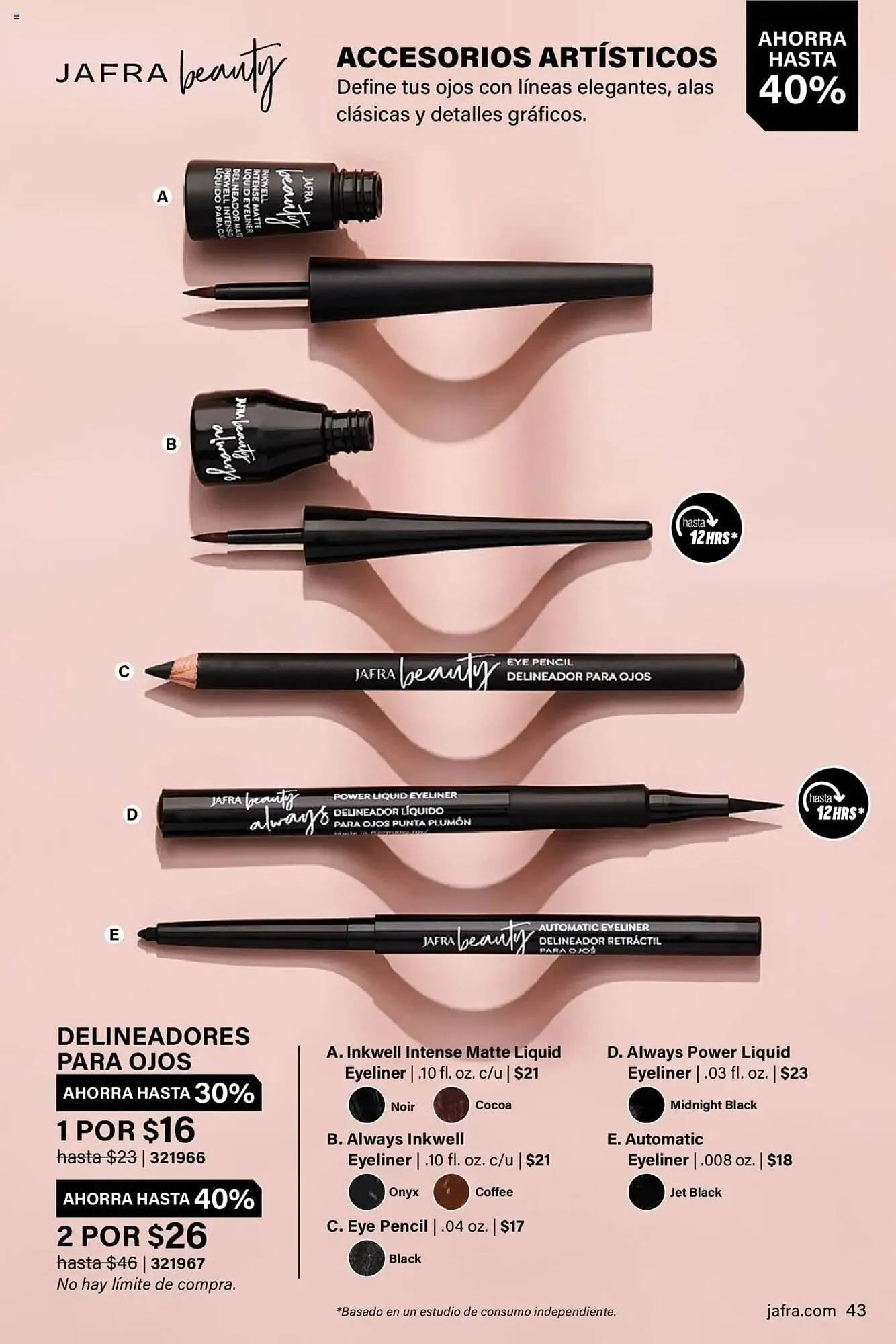 Catálogo de Folleto JAFRA 1 de mayo al 31 de mayo 2025 - Página 43