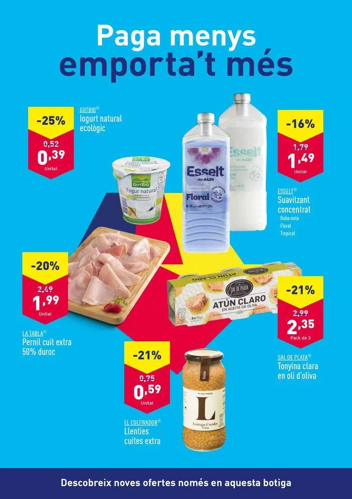 Catálogo de Així de fàcil, Així d’Aldi - Obrim a la Seu d’Urgell 10 de julio al 16 de julio 2024 - Página 3