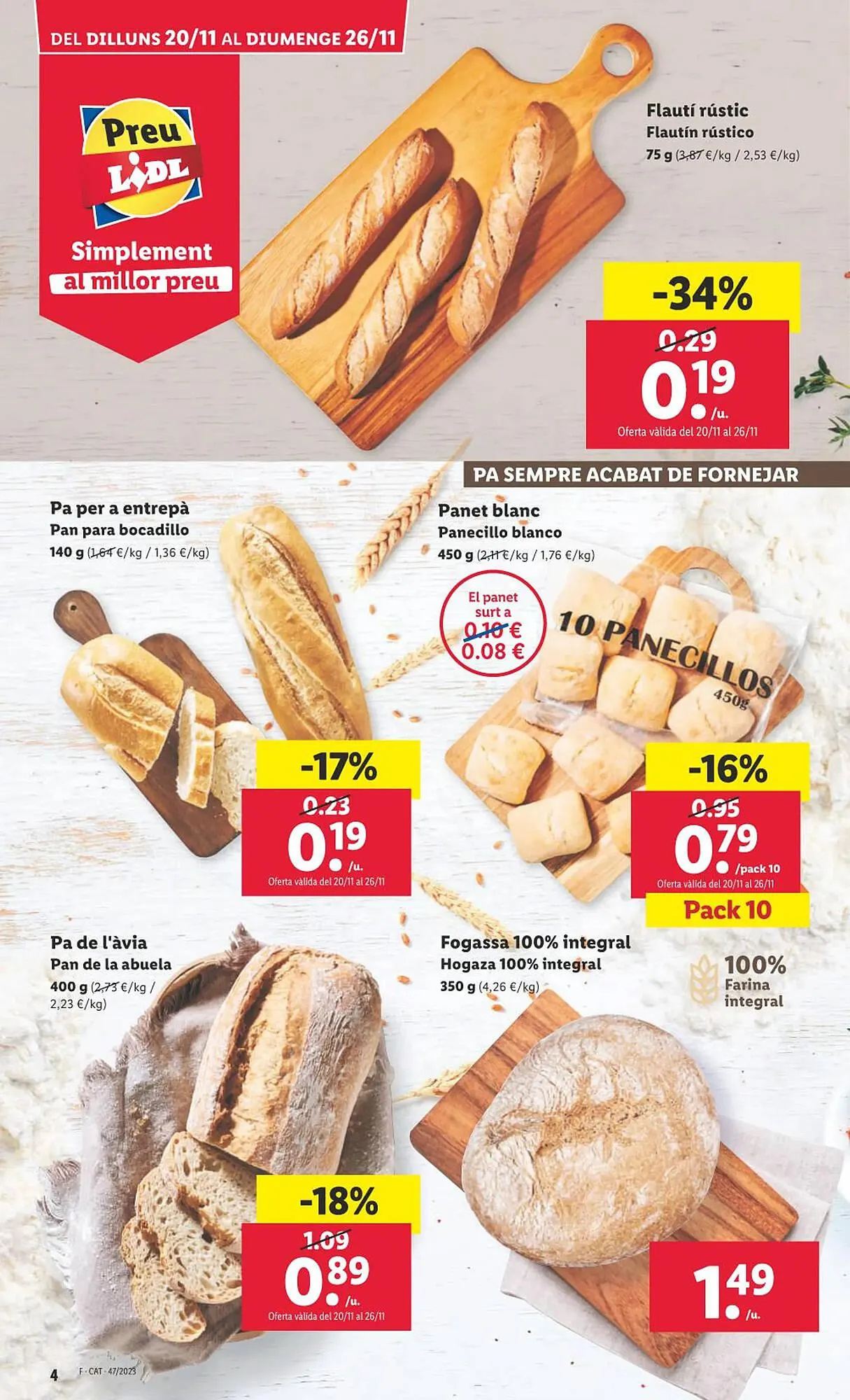 Catálogo de Folleto Lidl 20 de noviembre al 26 de noviembre 2023 - Página 4