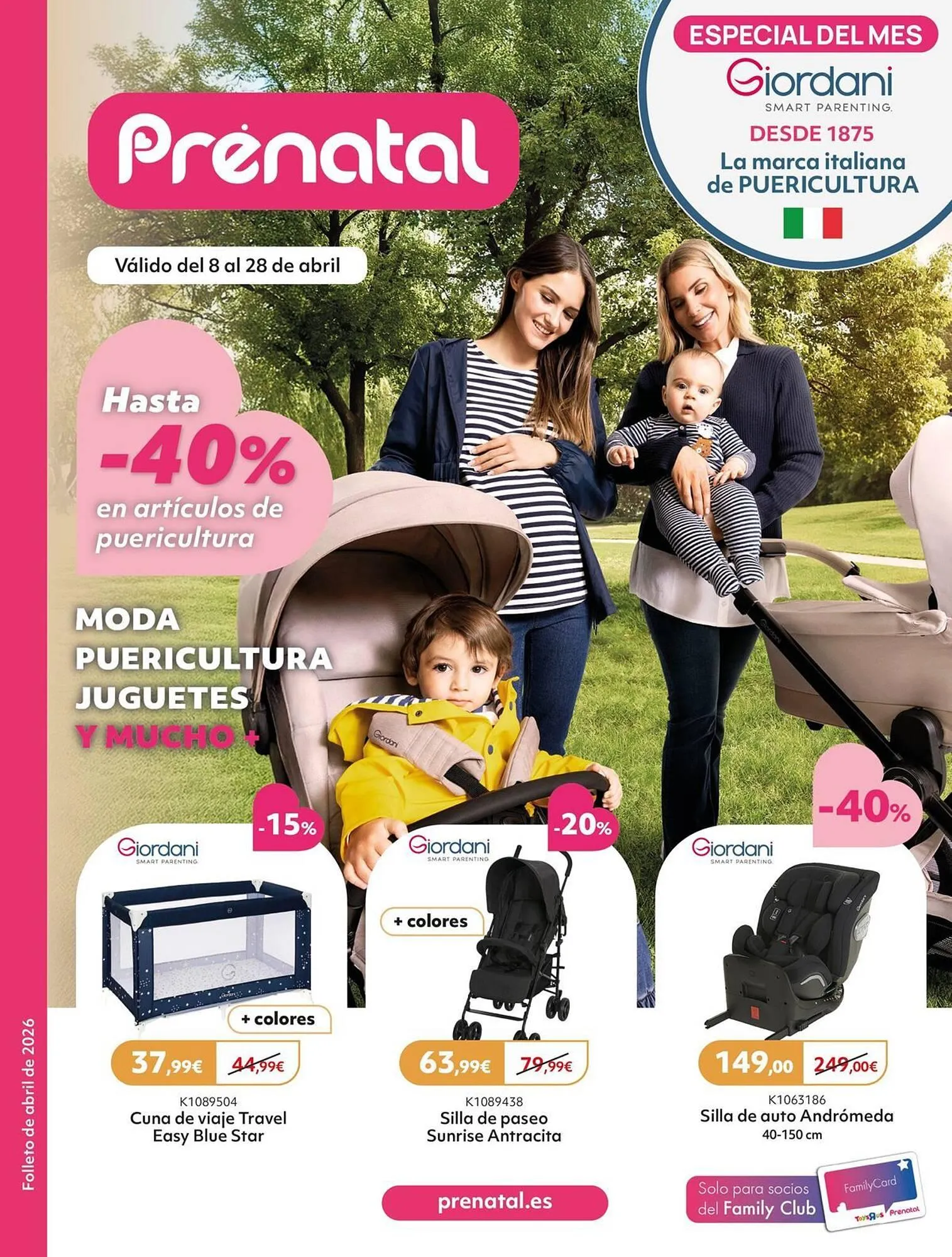 Catálogo de Catálogo Prénatal 8 de abril al 28 de abril 2026 - Página 1