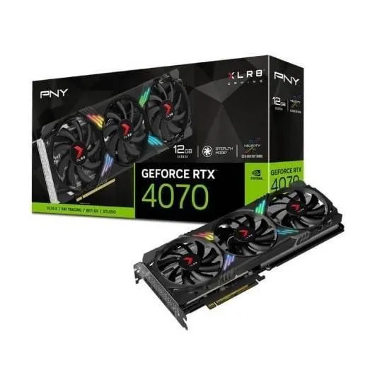 SVGA GEFORCE PNY RTX 4070 XLR8 GAMING VERTO OC