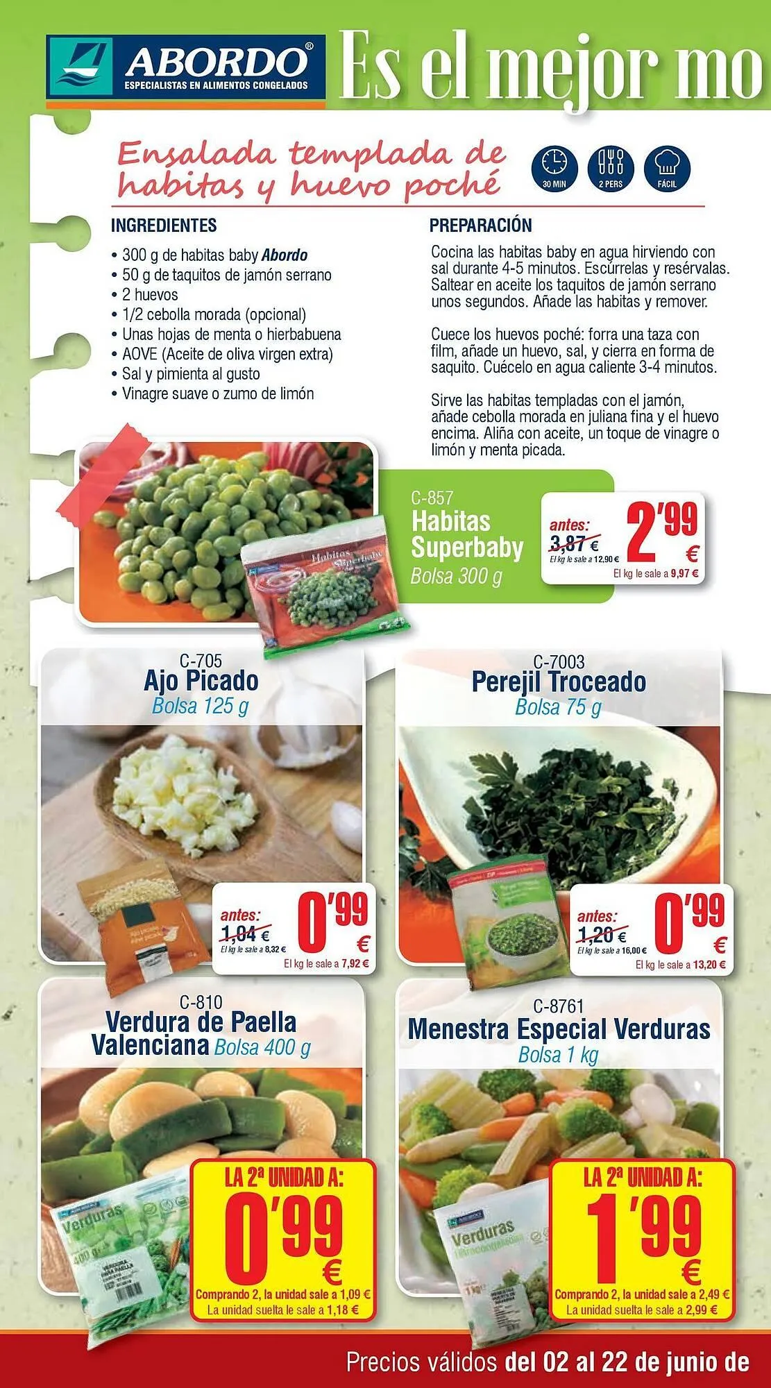 Catálogo de Folleto Abordo 2 de junio al 22 de junio 2025 - Página 2