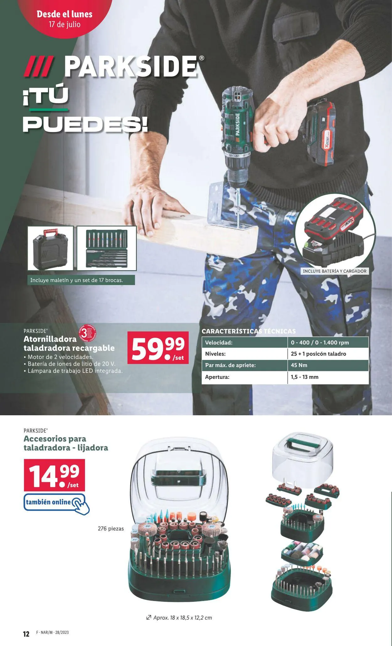 Catálogo de Lidl Oferta actual 13 de julio al 19 de julio 2023 - Página 12