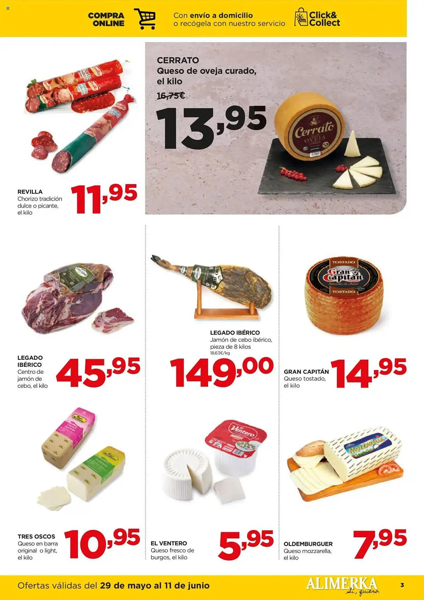 Catálogo de Folleto Alimerka 29 de mayo al 11 de junio 2025 - Página 3