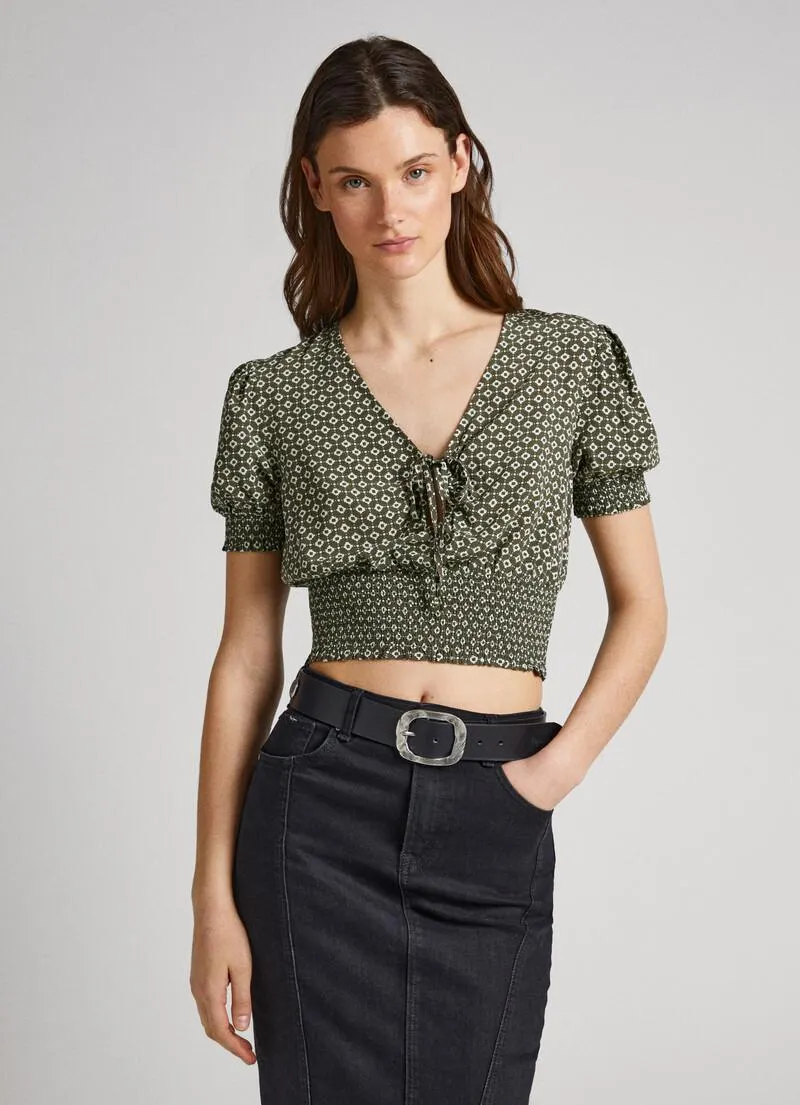 BLUSA ESTAMPADO GEOMÉTRICO