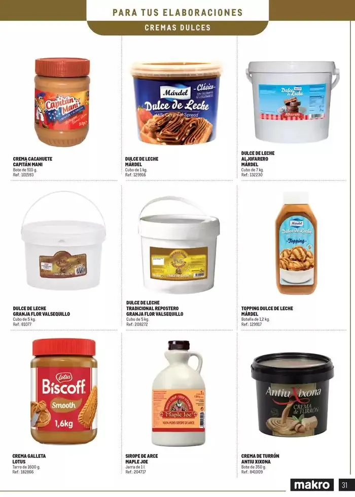 Catálogo de Especial Postres Canarias 4 de marzo al 31 de diciembre 2025 - Página 31