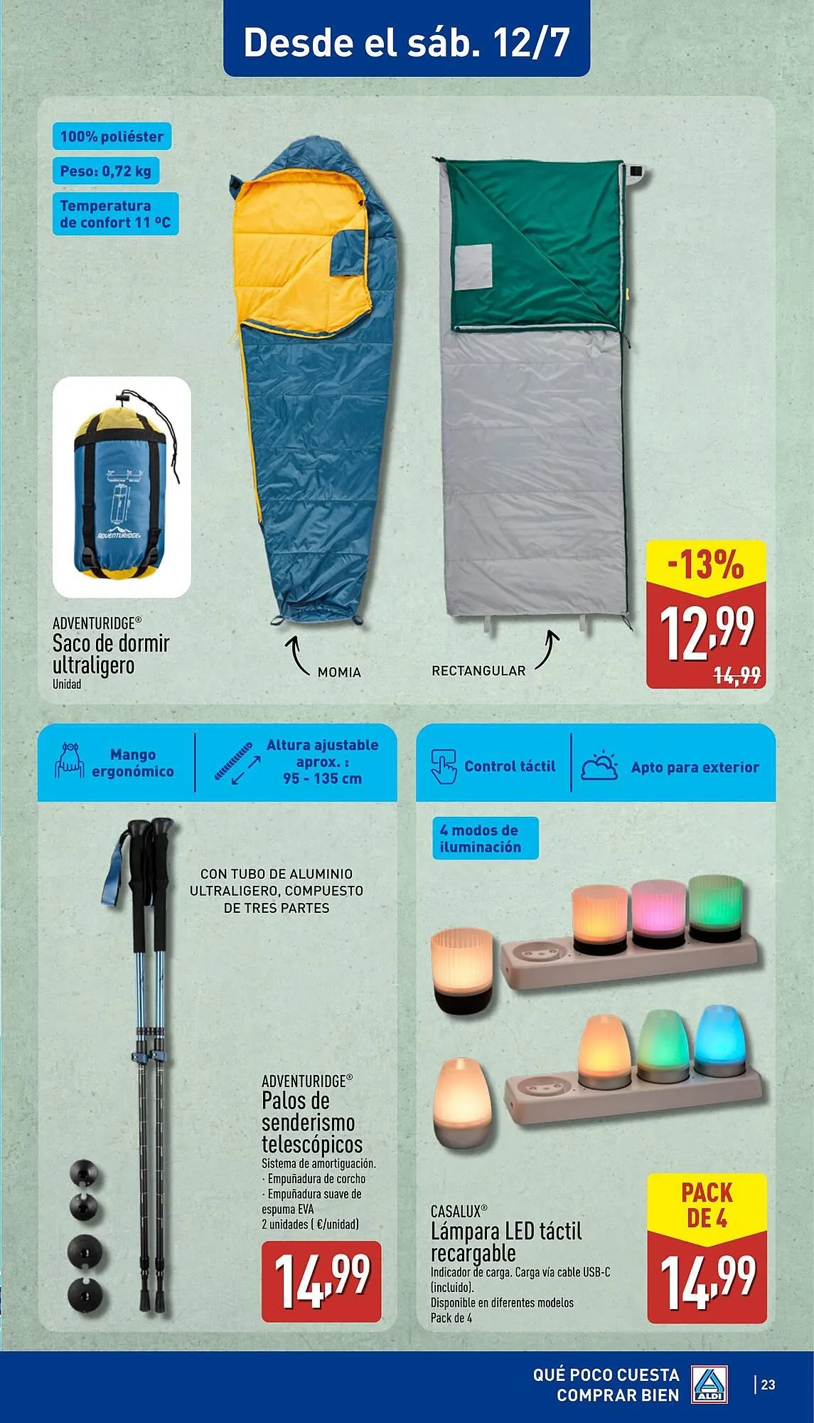 Catálogo de Folleto ALDI 7 de julio al 13 de julio 2025 - Página 23