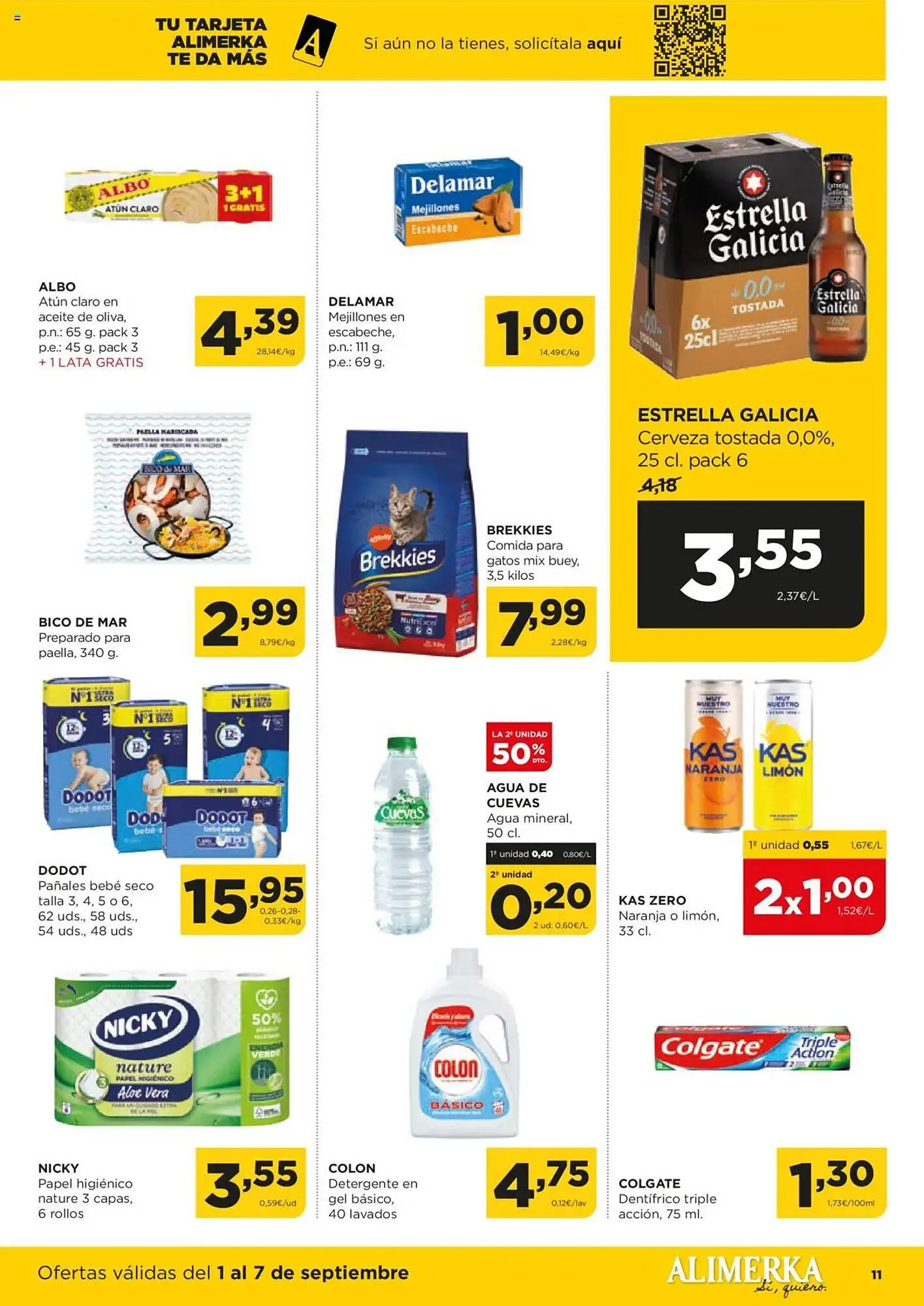 Catálogo de Folleto Alimerka 1 de septiembre al 7 de septiembre 2025 - Página 11