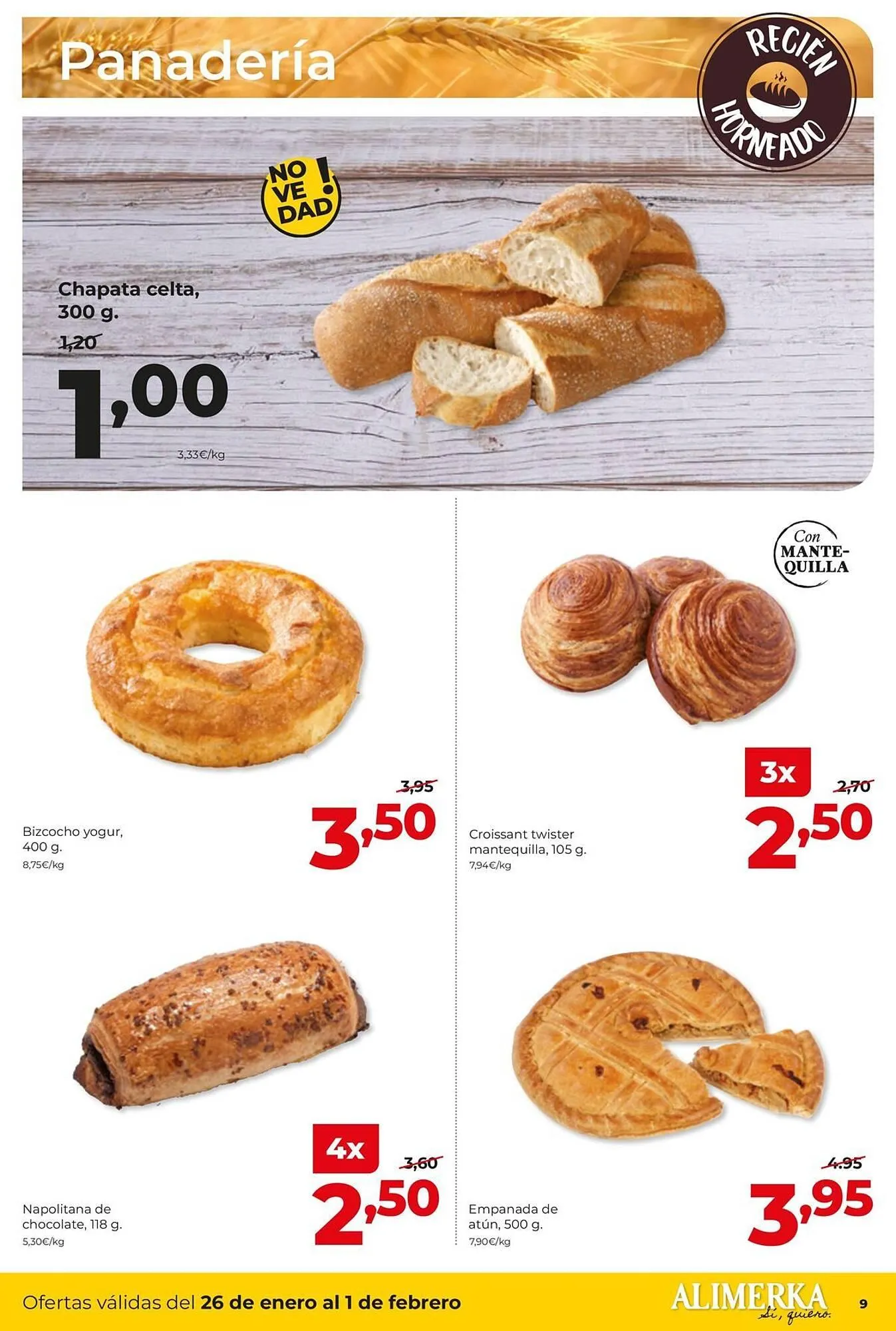 Catálogo de Folleto Alimerka 26 de enero al 1 de febrero 2026 - Página 9