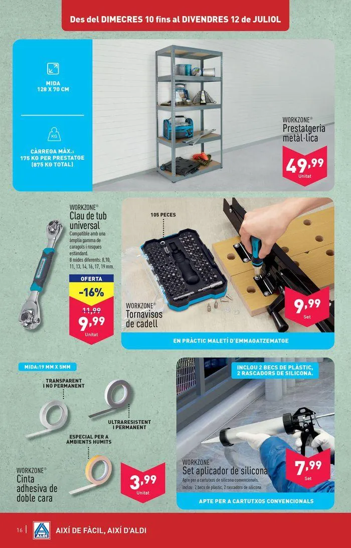 Catálogo de ¡Así de fácil, así de Aldi! 10 de julio al 16 de julio 2024 - Página 16