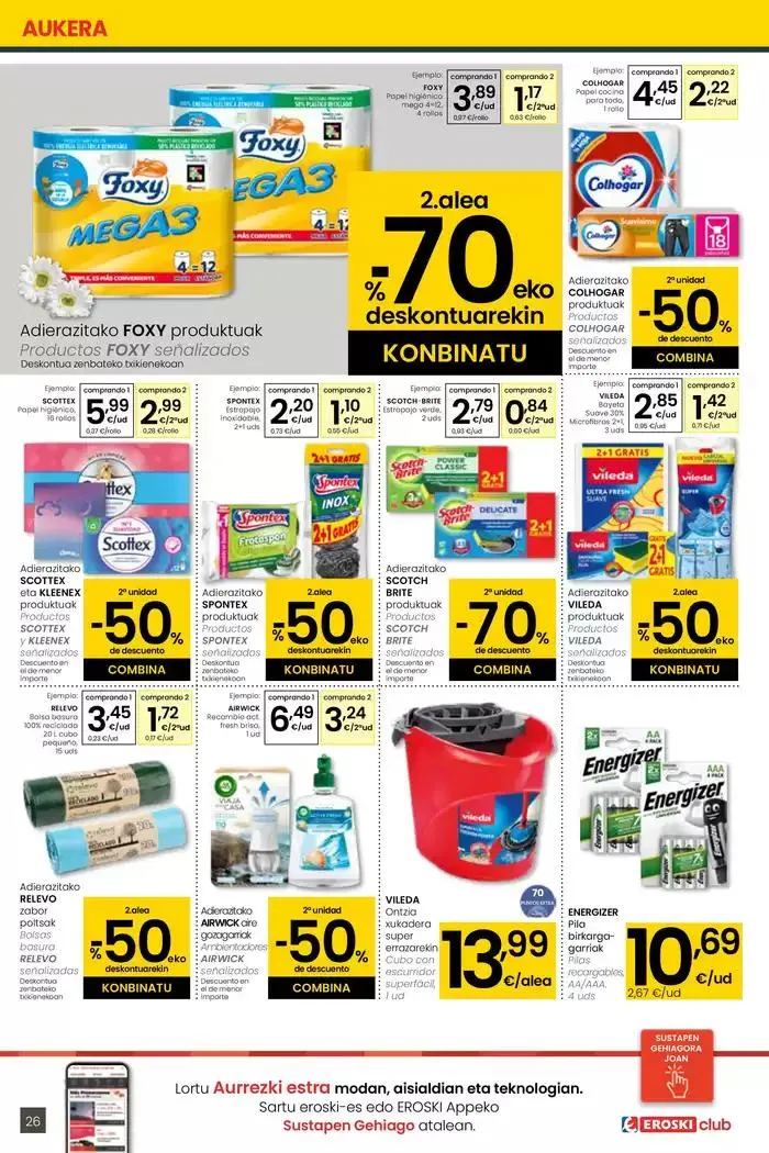 Catálogo de AUKERA OFERTA EROSKI CENTER 2 de mayo al 13 de mayo 2025 - Página 26