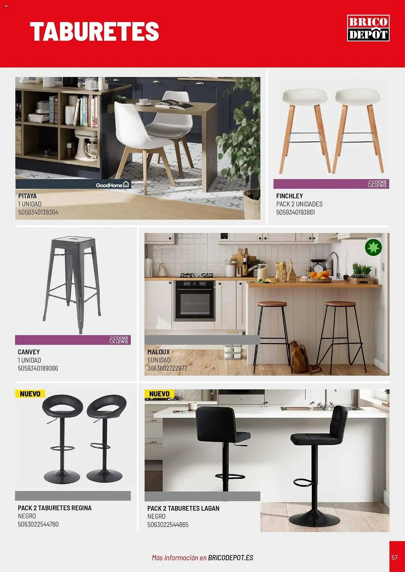 Catálogo de Catálogo Brico Depôt 11 de marzo al 31 de diciembre 2026 - Página 57