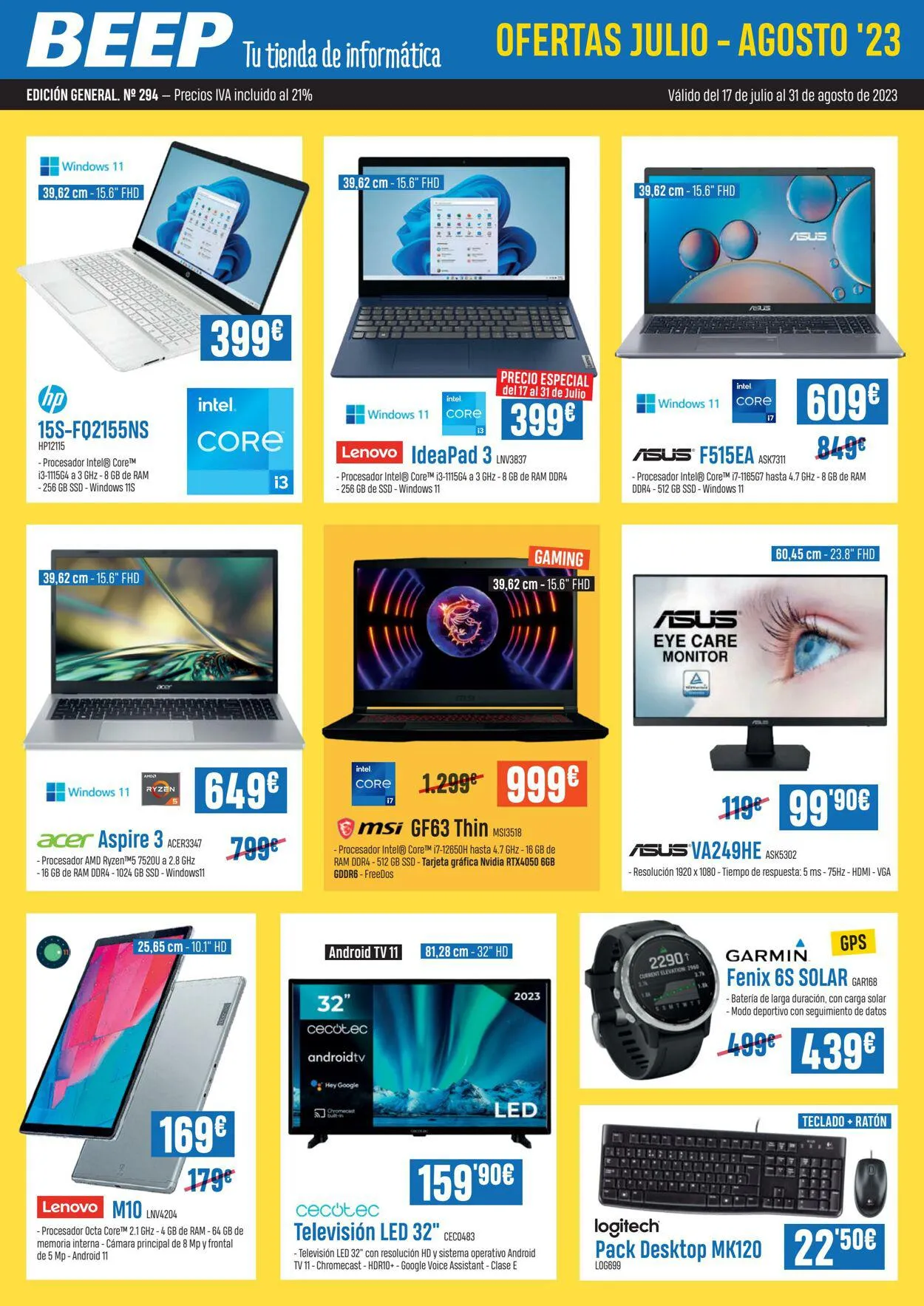 Beep Oferta actual - 1