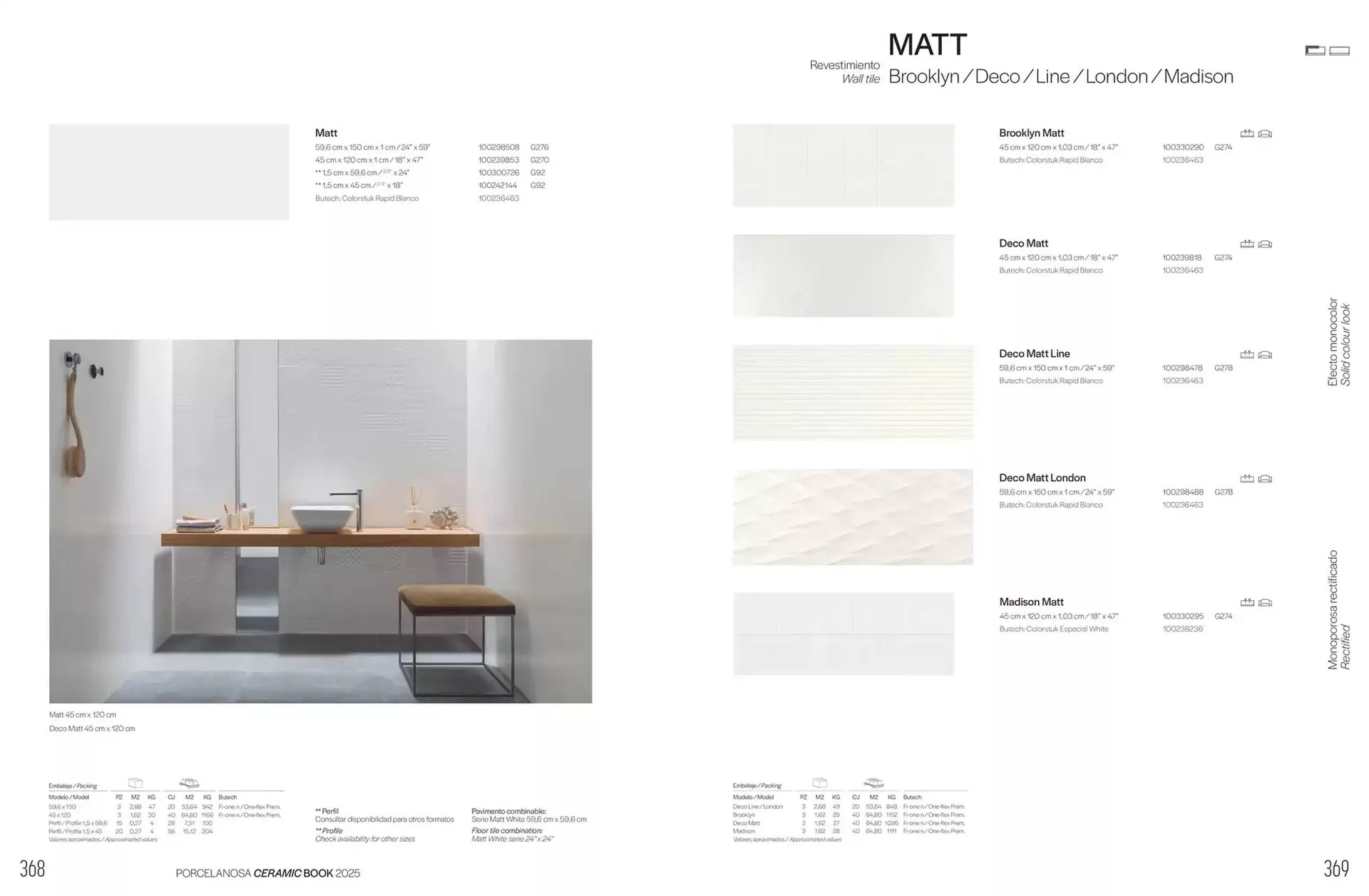 Catálogo de Folleto Porcelanosa 6 de febrero al 31 de diciembre 2025 - Página 186