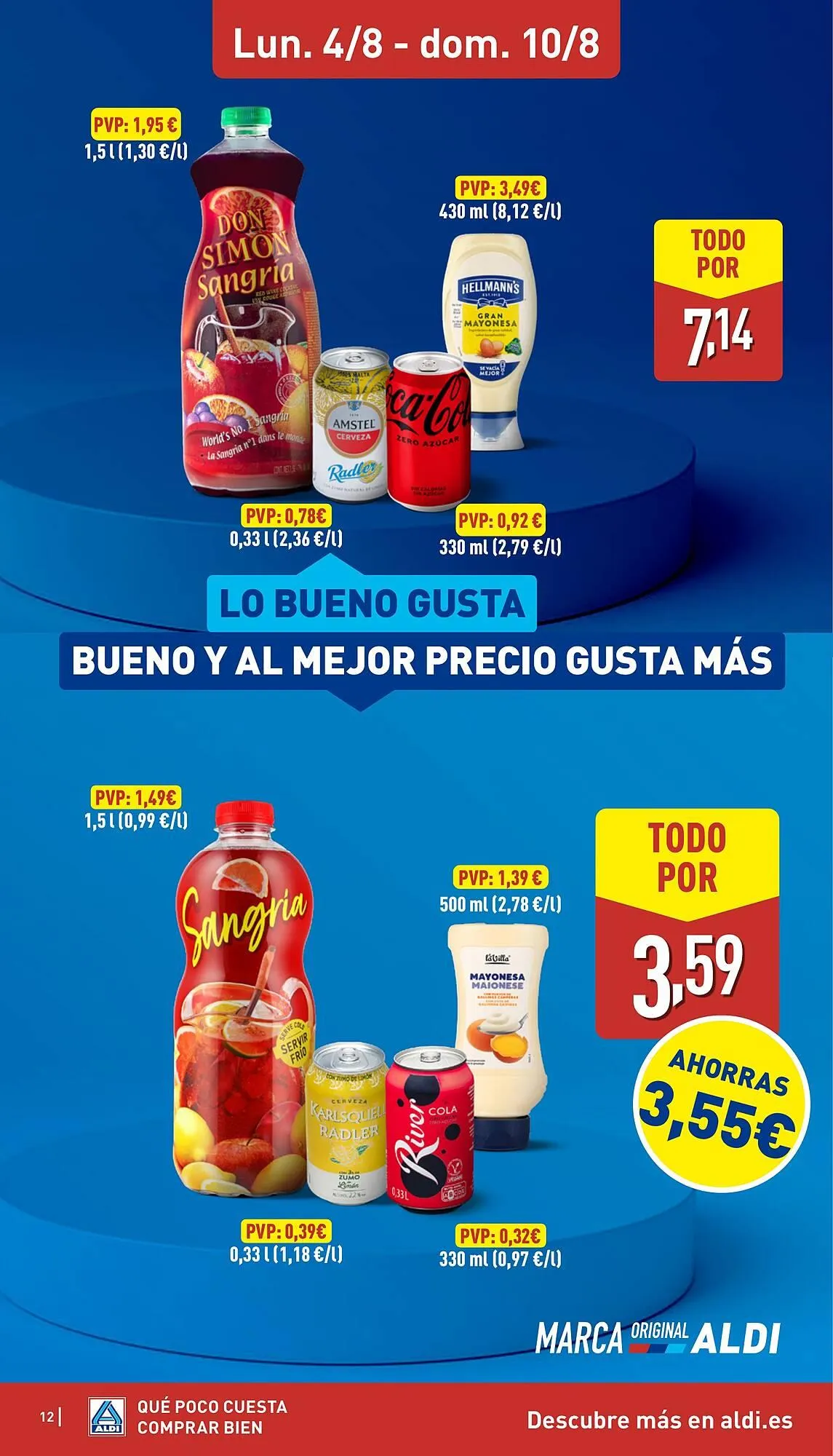 Catálogo de Folleto ALDI 4 de agosto al 10 de agosto 2025 - Página 12