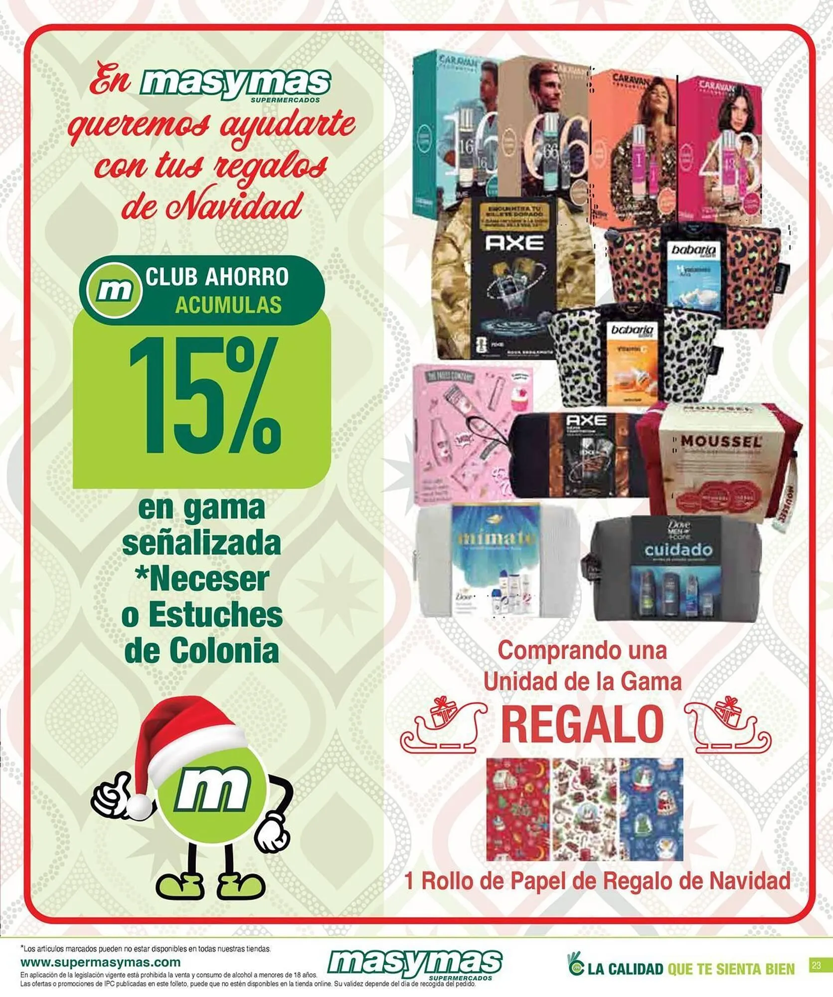 Catálogo de Folleto Masymas 18 de diciembre al 7 de enero 2026 - Página 23