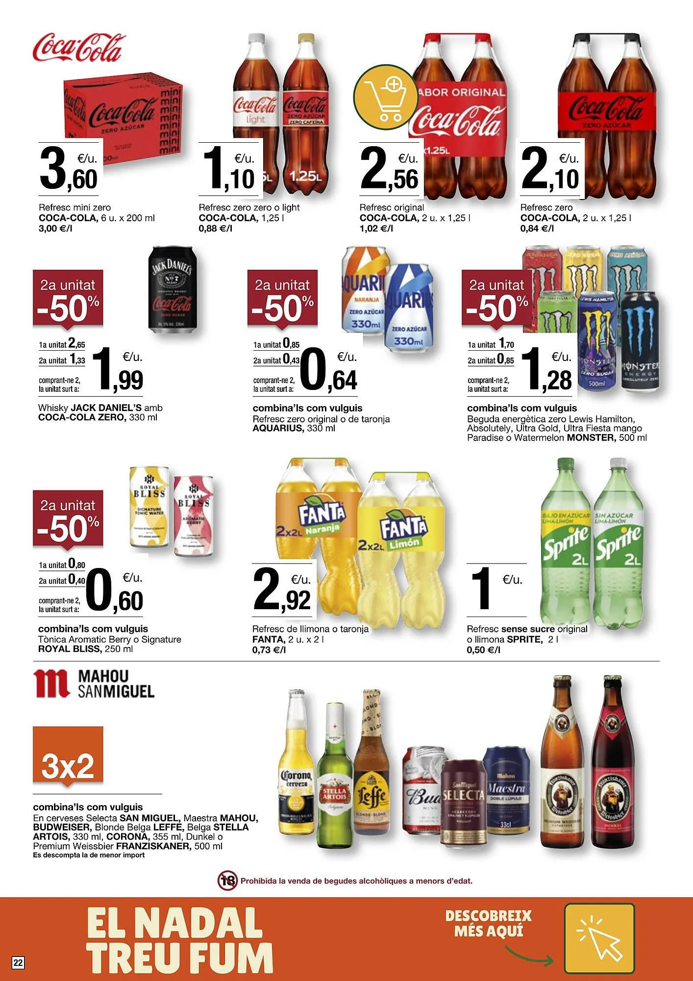 Catálogo de Folleto BonpreuEsclat 19 de diciembre al 8 de enero 2024 - Página 22
