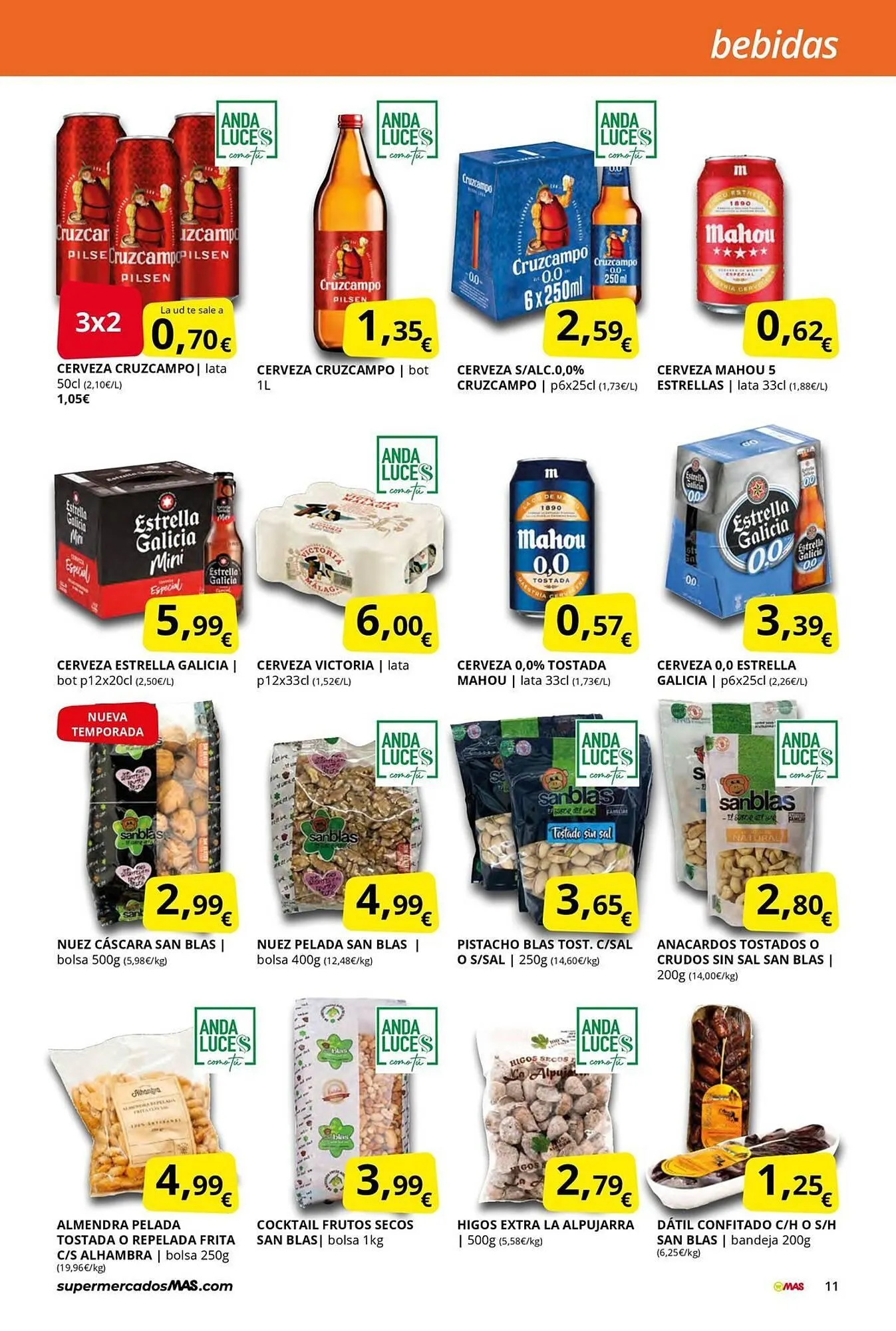 Catálogo de Folleto Supermercados MAS 19 de diciembre al 5 de enero 2026 - Página 11