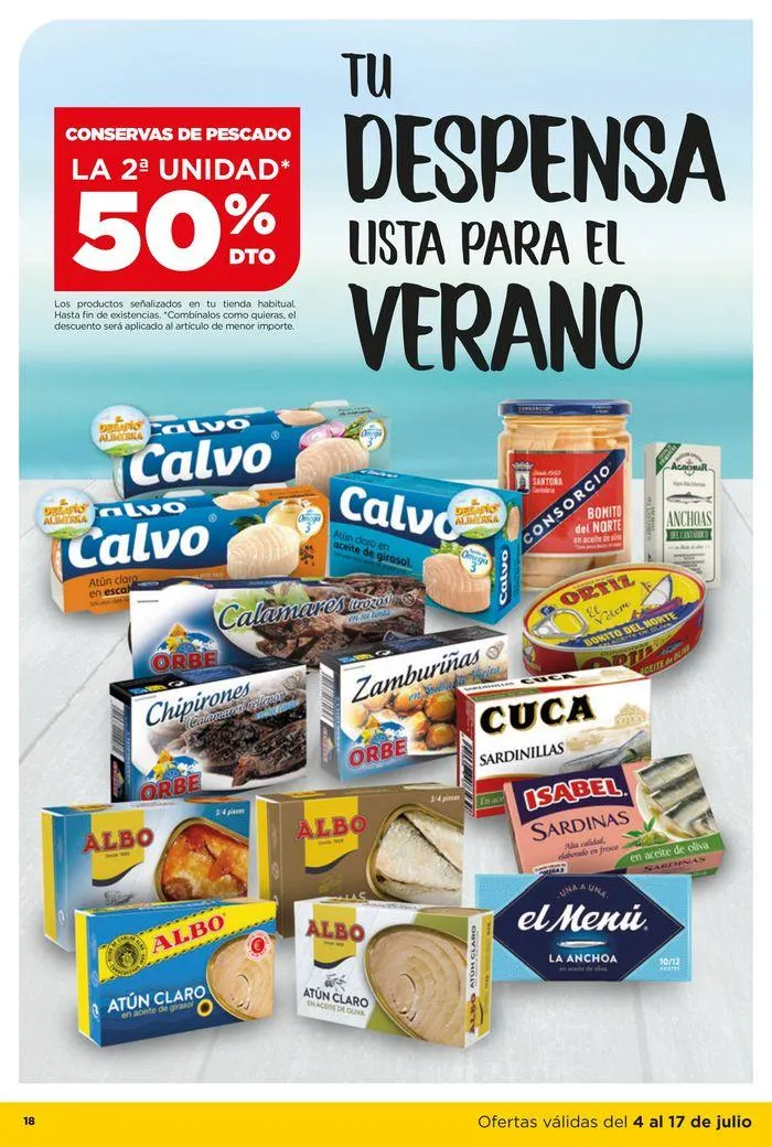 Catálogo de Catálogo Alimerka 4 de julio al 17 de julio 2024 - Página 18