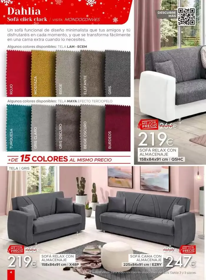 Catálogo de UN INVIERNO CONFORTABLE 6 de enero al 31 de marzo 2025 - Página 4