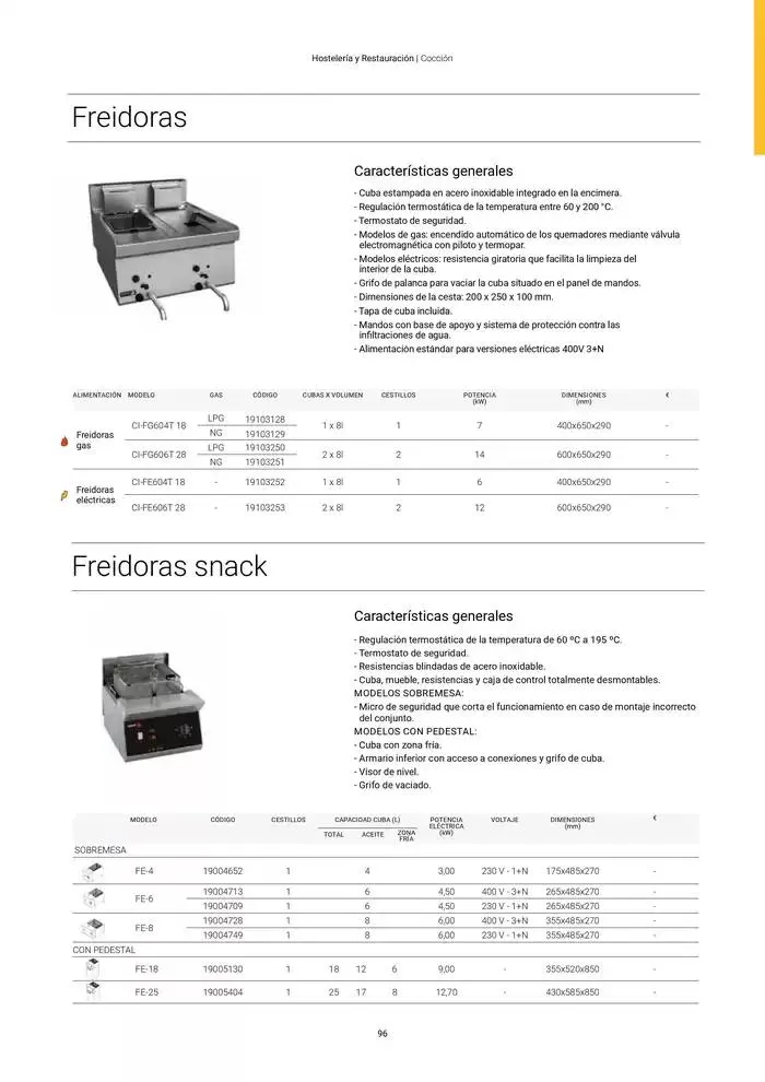 Catálogo de Catálogo Hostelería y Restauración 3 de marzo al 3 de junio 2025 - Página 97